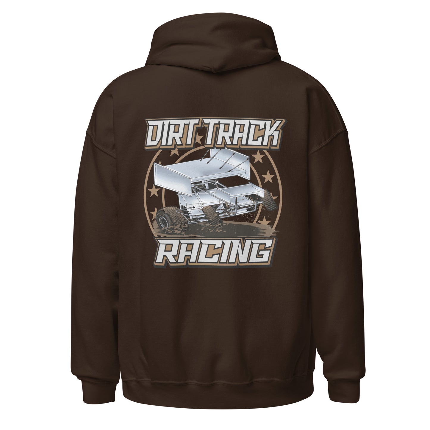 Dirt Track Racing Adult Hoodie Sweatshirt