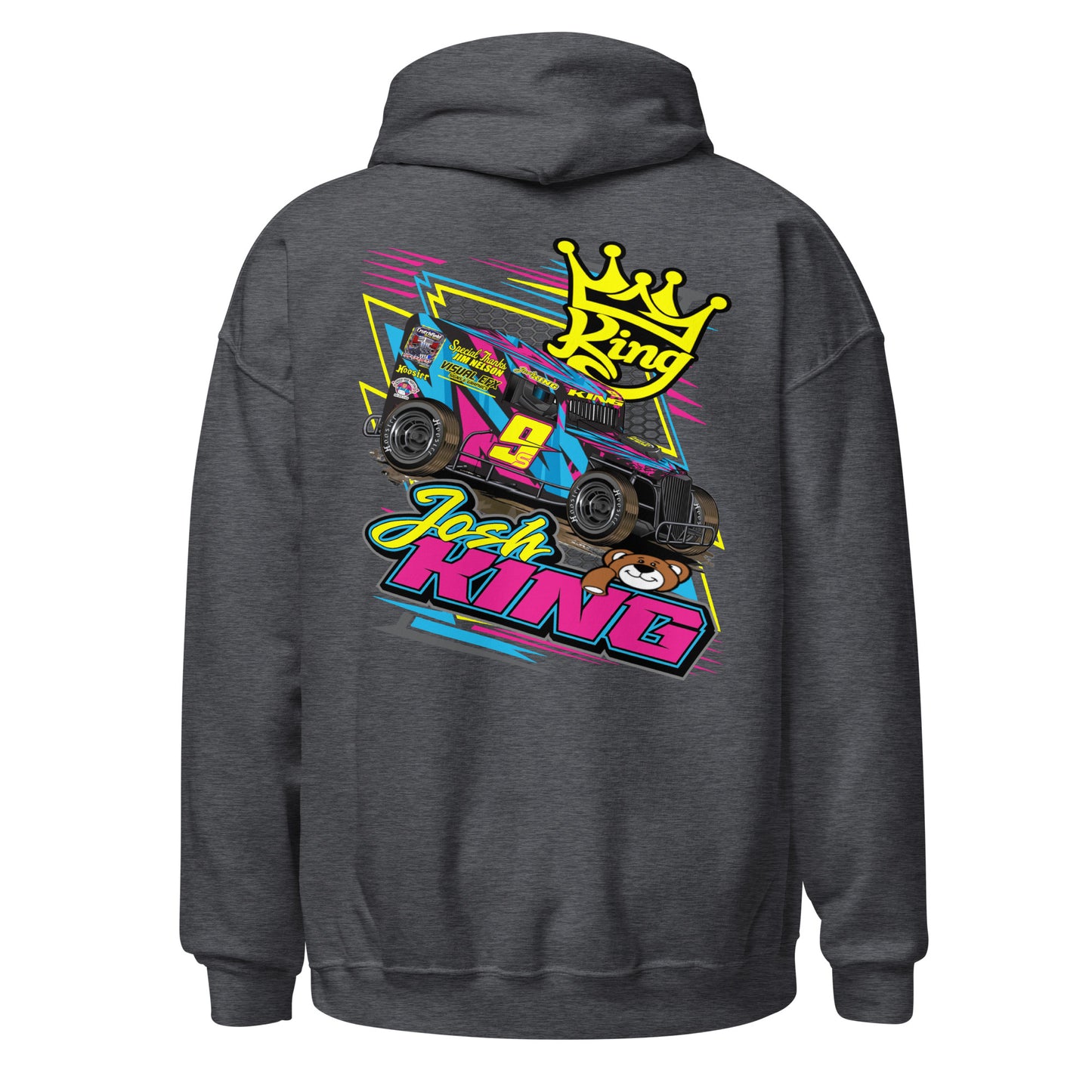 Josh King Crown Adult Hoodie Sweatshirt