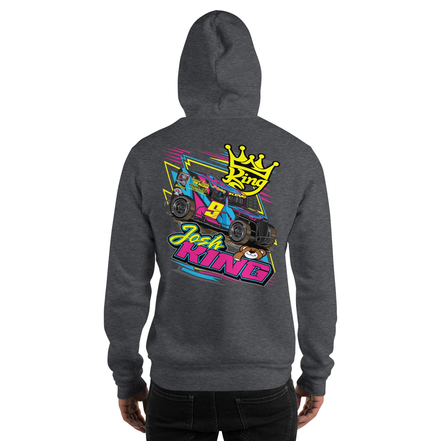 Josh King Crown Adult Hoodie Sweatshirt
