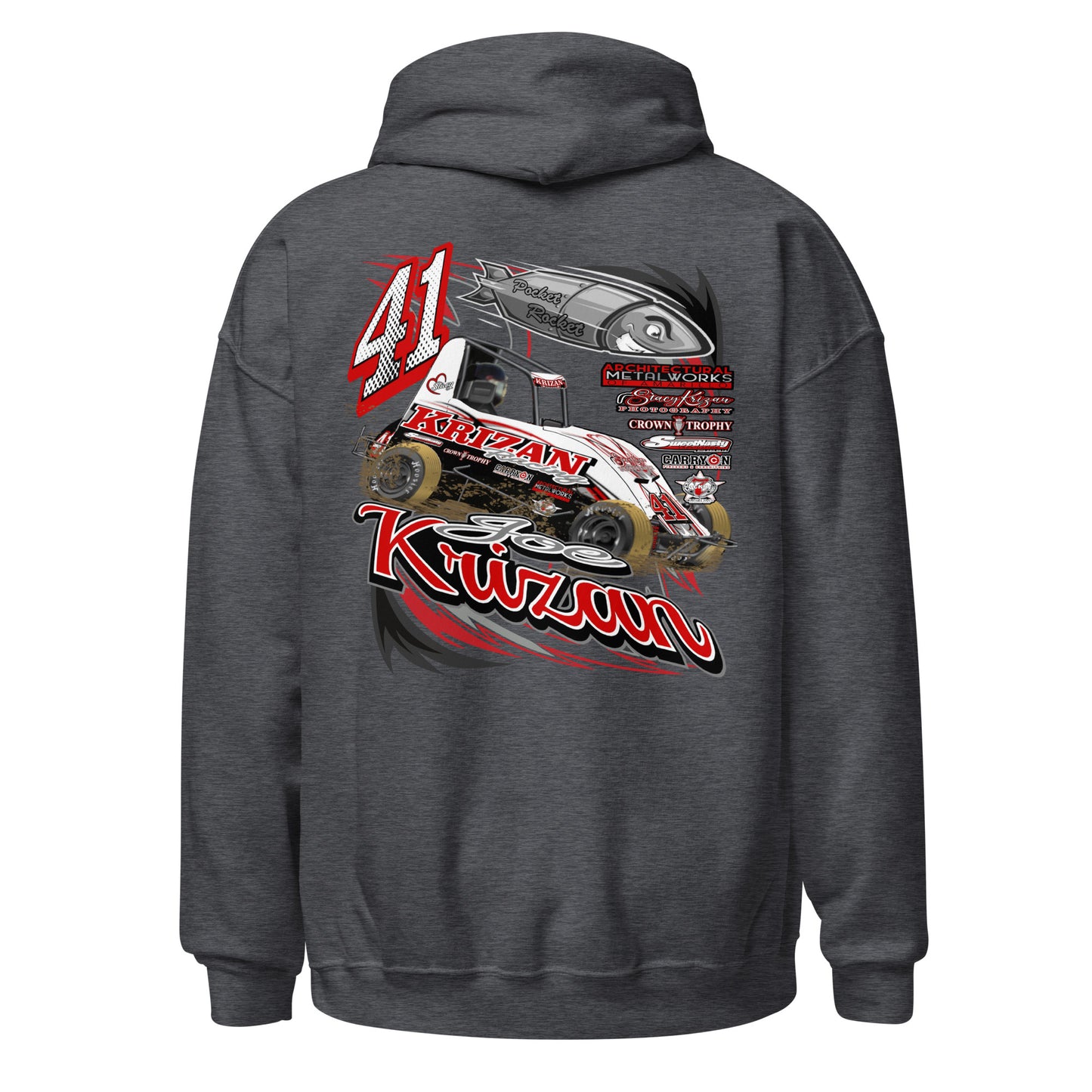 Joe Krizan Adult Hoodie Sweatshirt