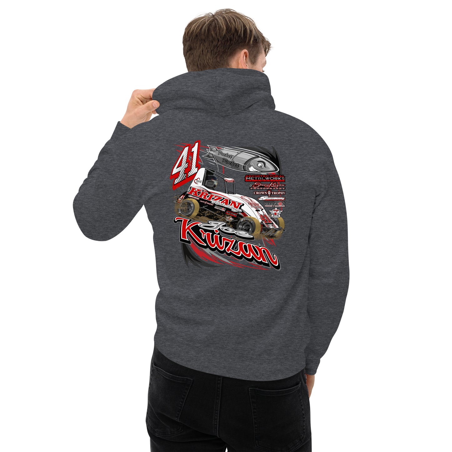 Joe Krizan Adult Hoodie Sweatshirt