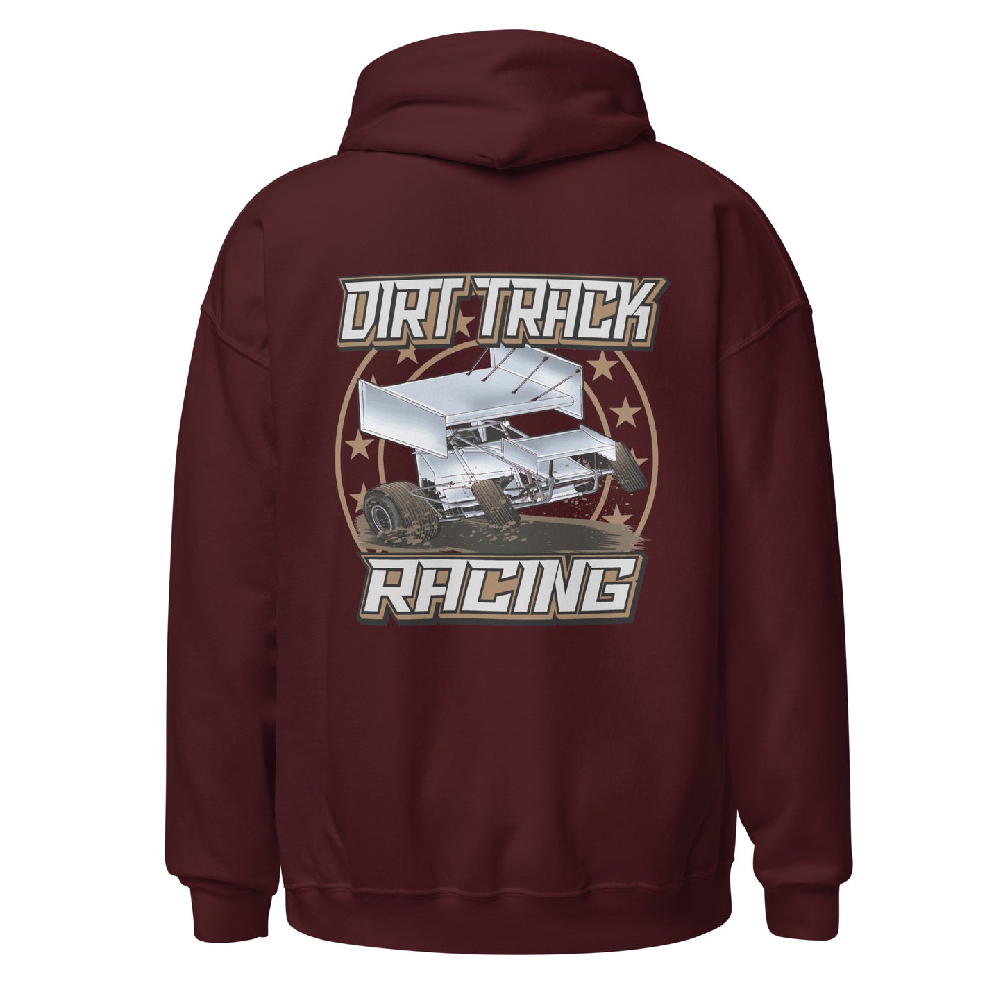 Dirt Track Racing Adult Hoodie Sweatshirt
