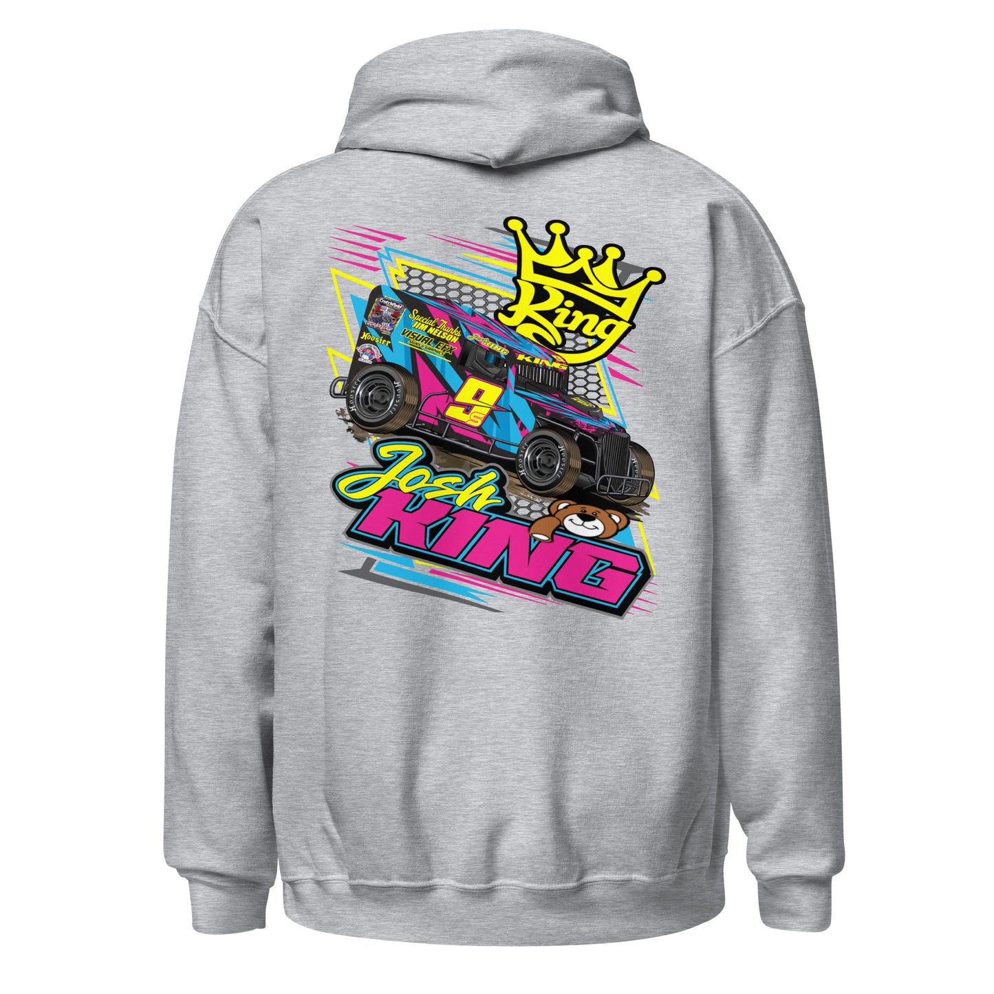 Josh King Crown Adult Hoodie Sweatshirt