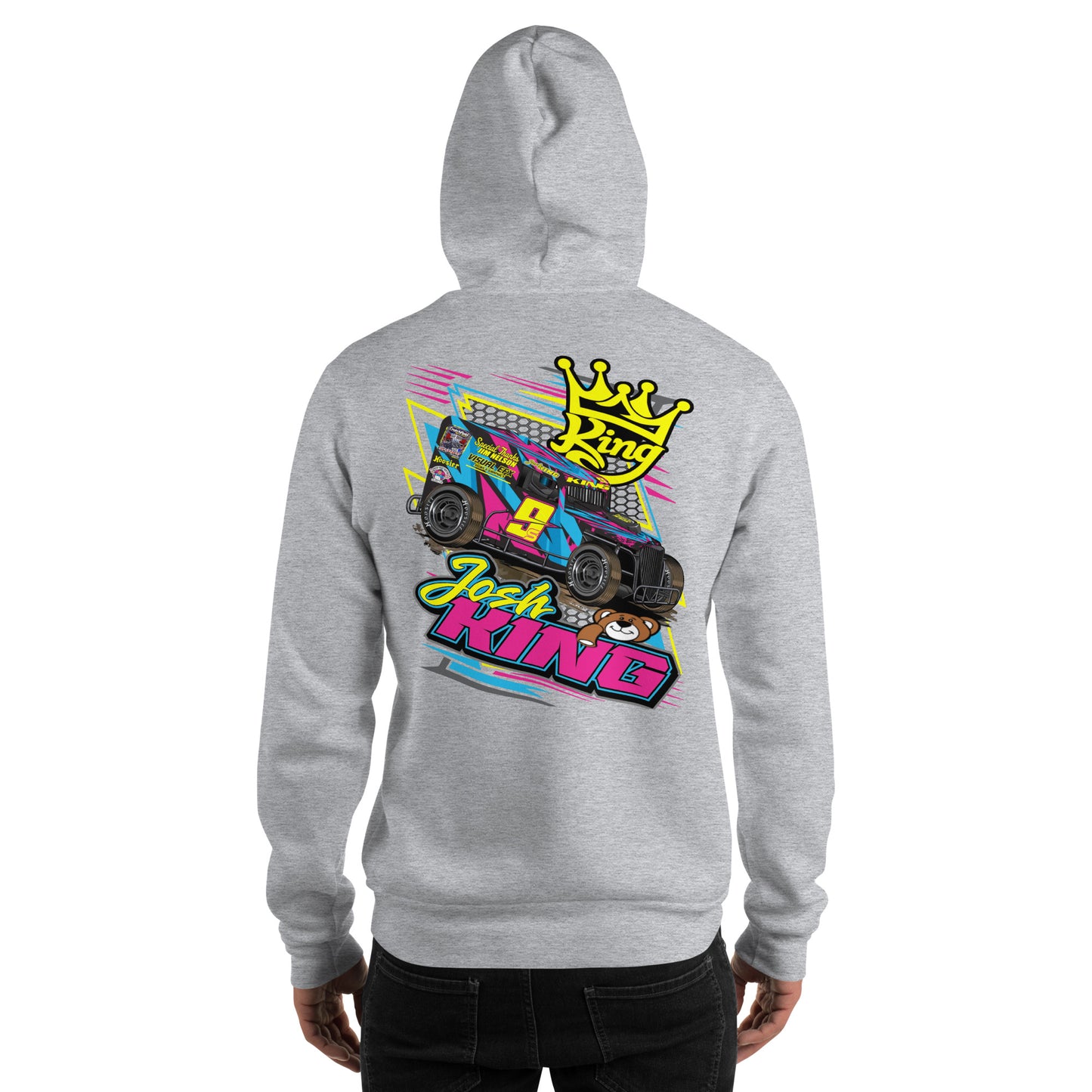 Josh King Crown Adult Hoodie Sweatshirt
