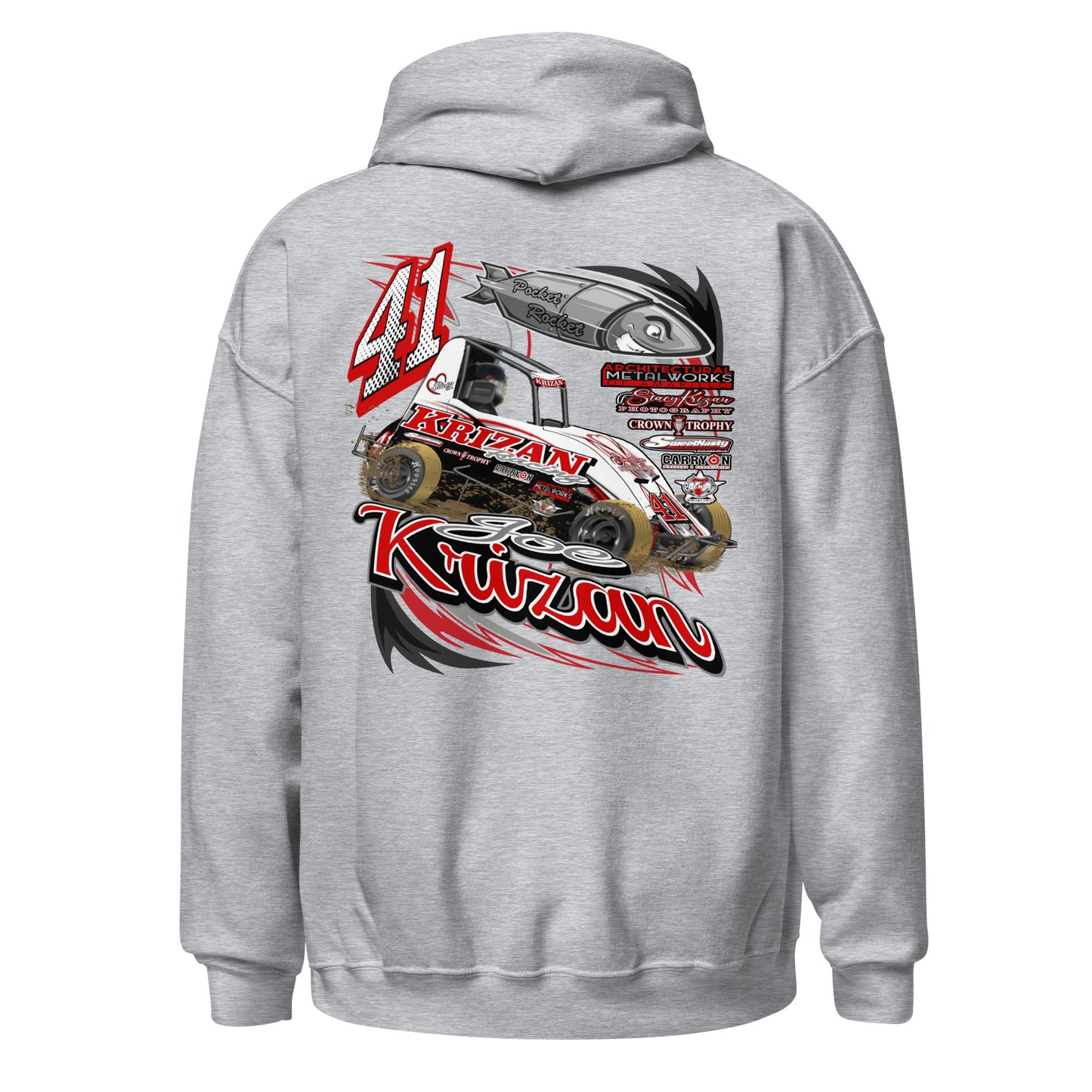 Joe Krizan Adult Hoodie Sweatshirt