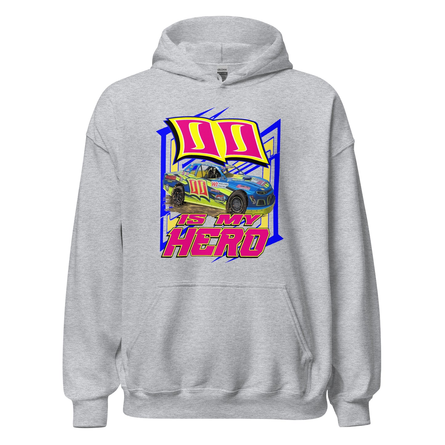 00 is my Hero Adult Hoodie Sweatshirt