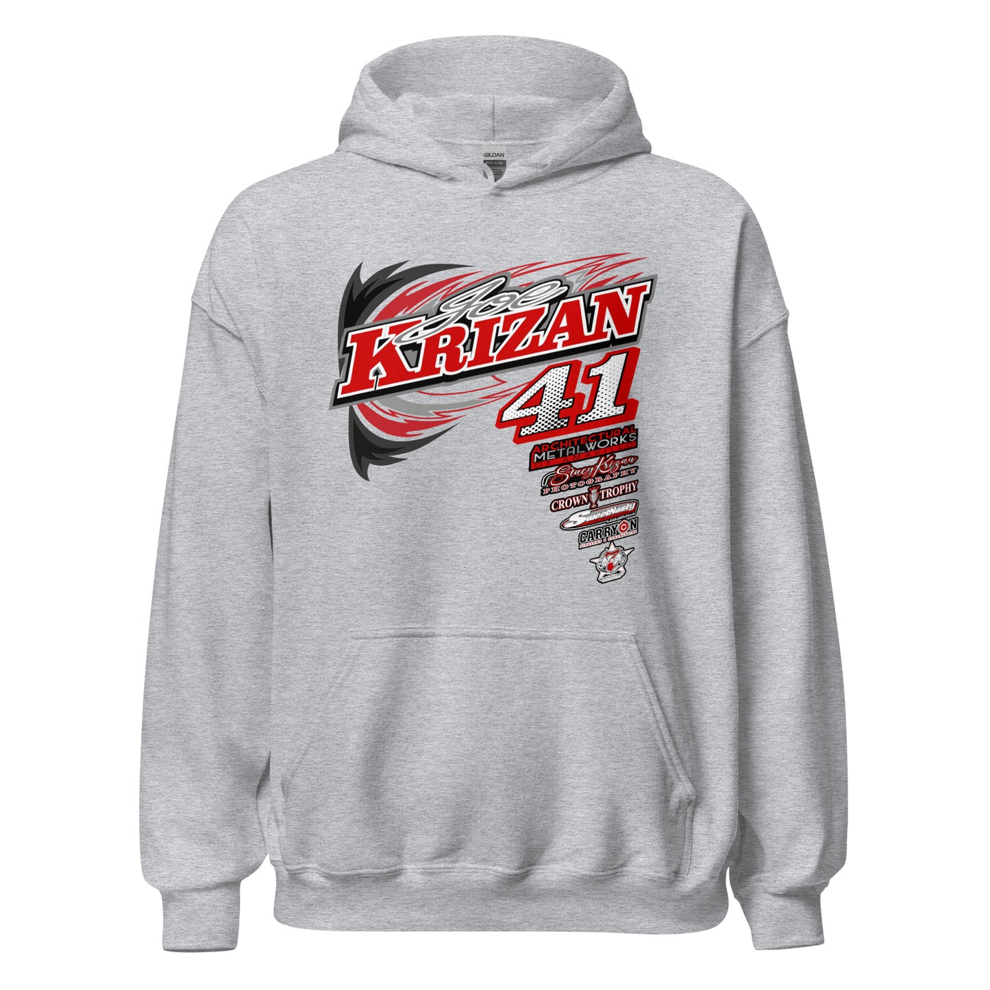 Joe Krizan Adult Hoodie Sweatshirt
