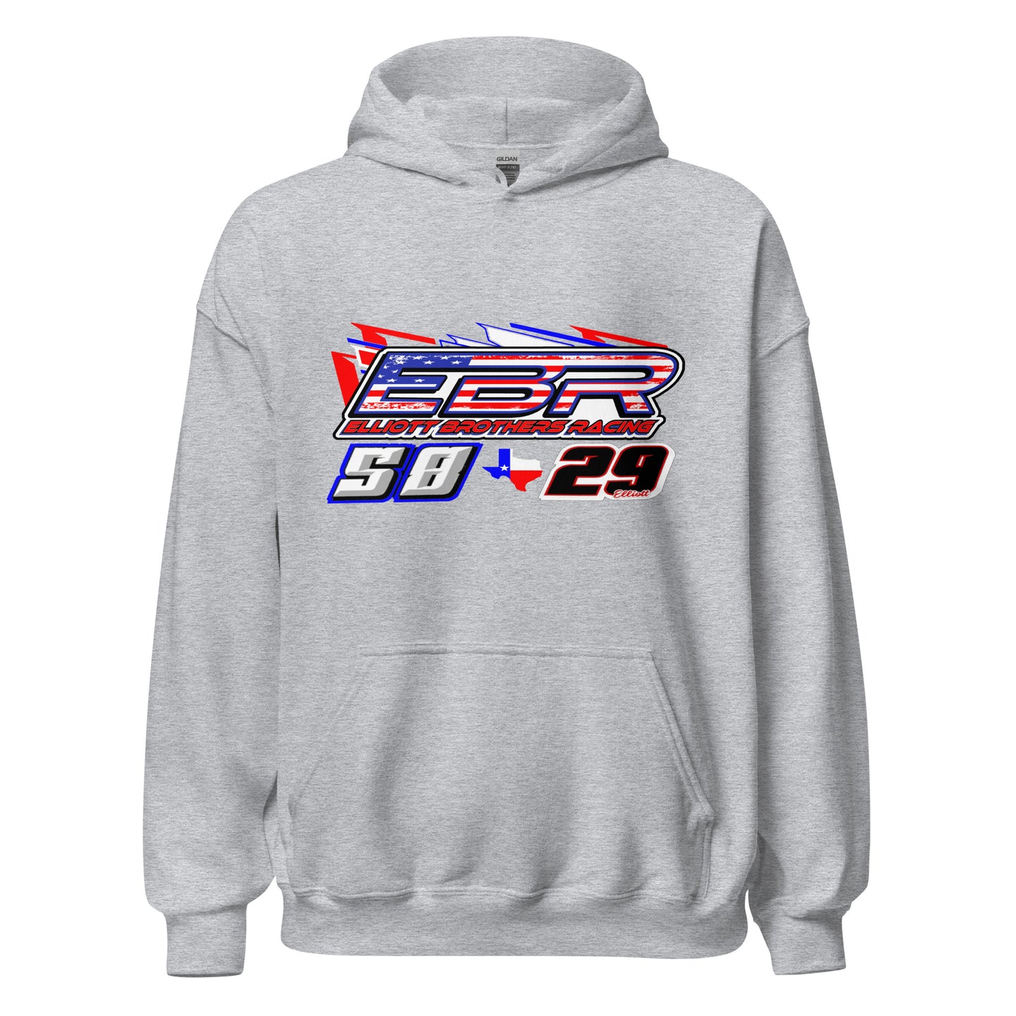 Elliott Brothers Racing Adult Hoodie Sweatshirt