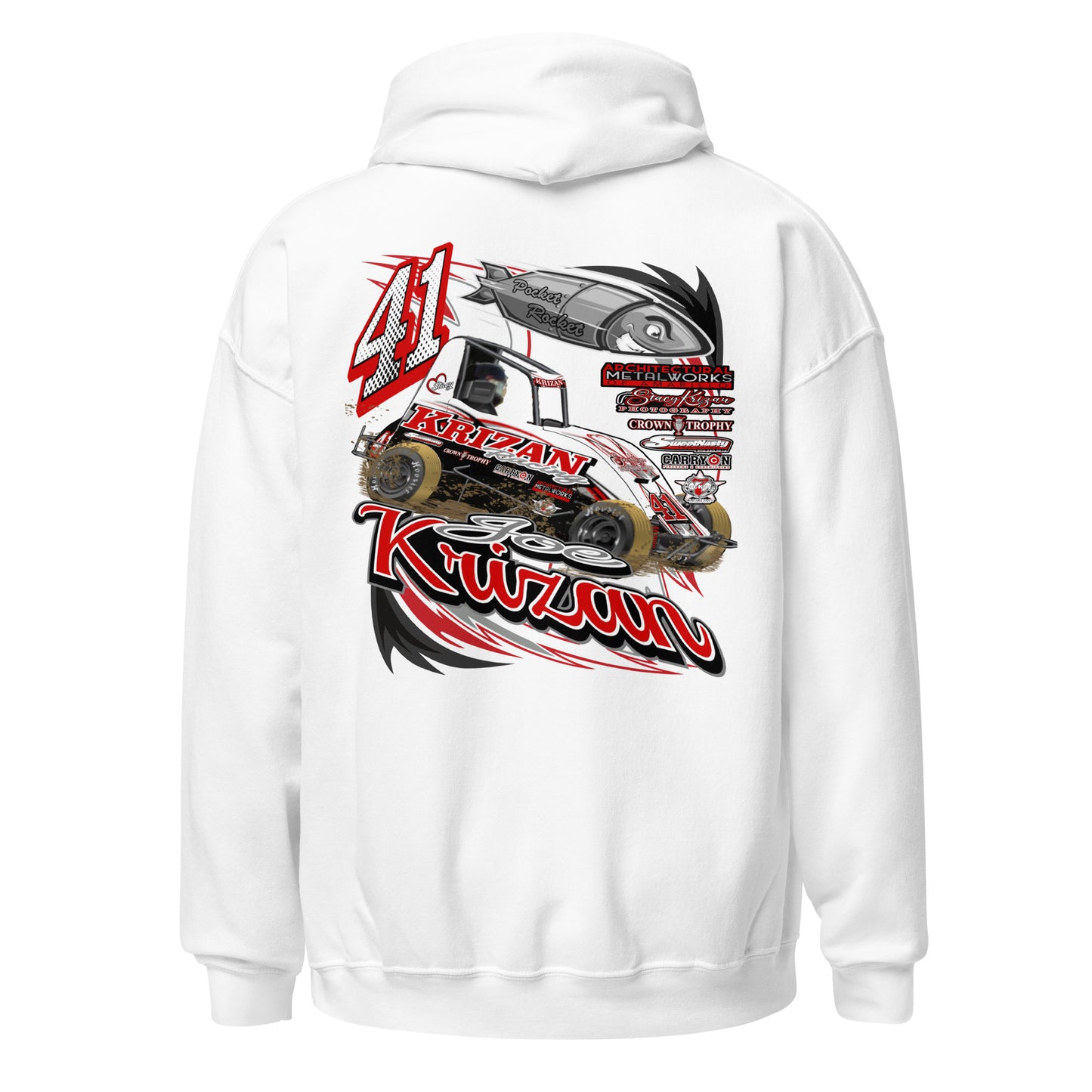 Joe Krizan Adult Hoodie Sweatshirt