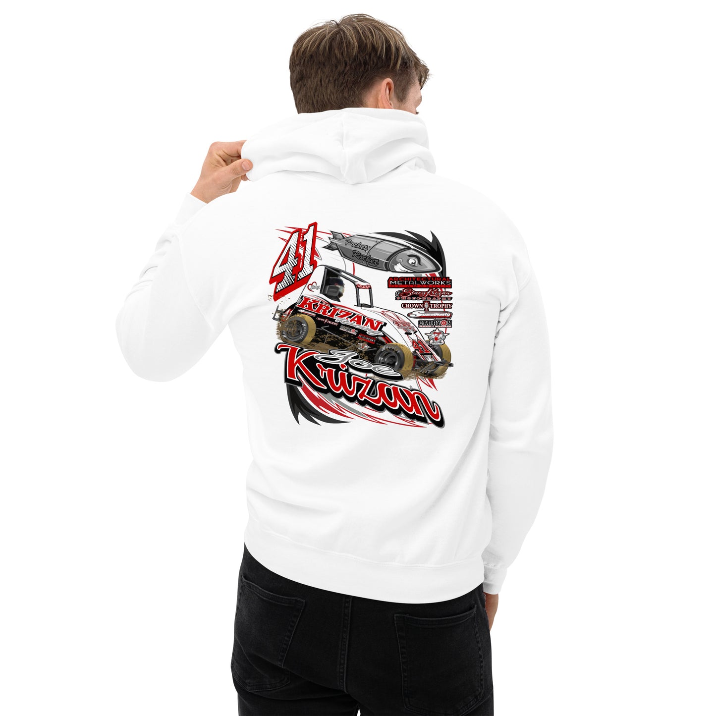 Joe Krizan Adult Hoodie Sweatshirt