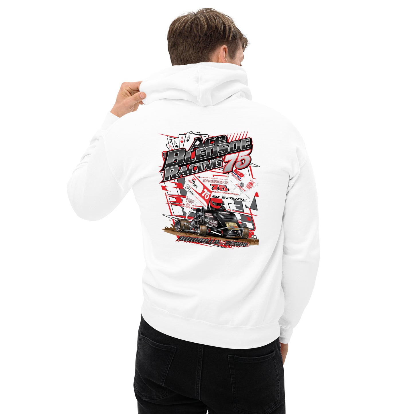 Ace Bledsoe Adult Hoodie Sweatshirt