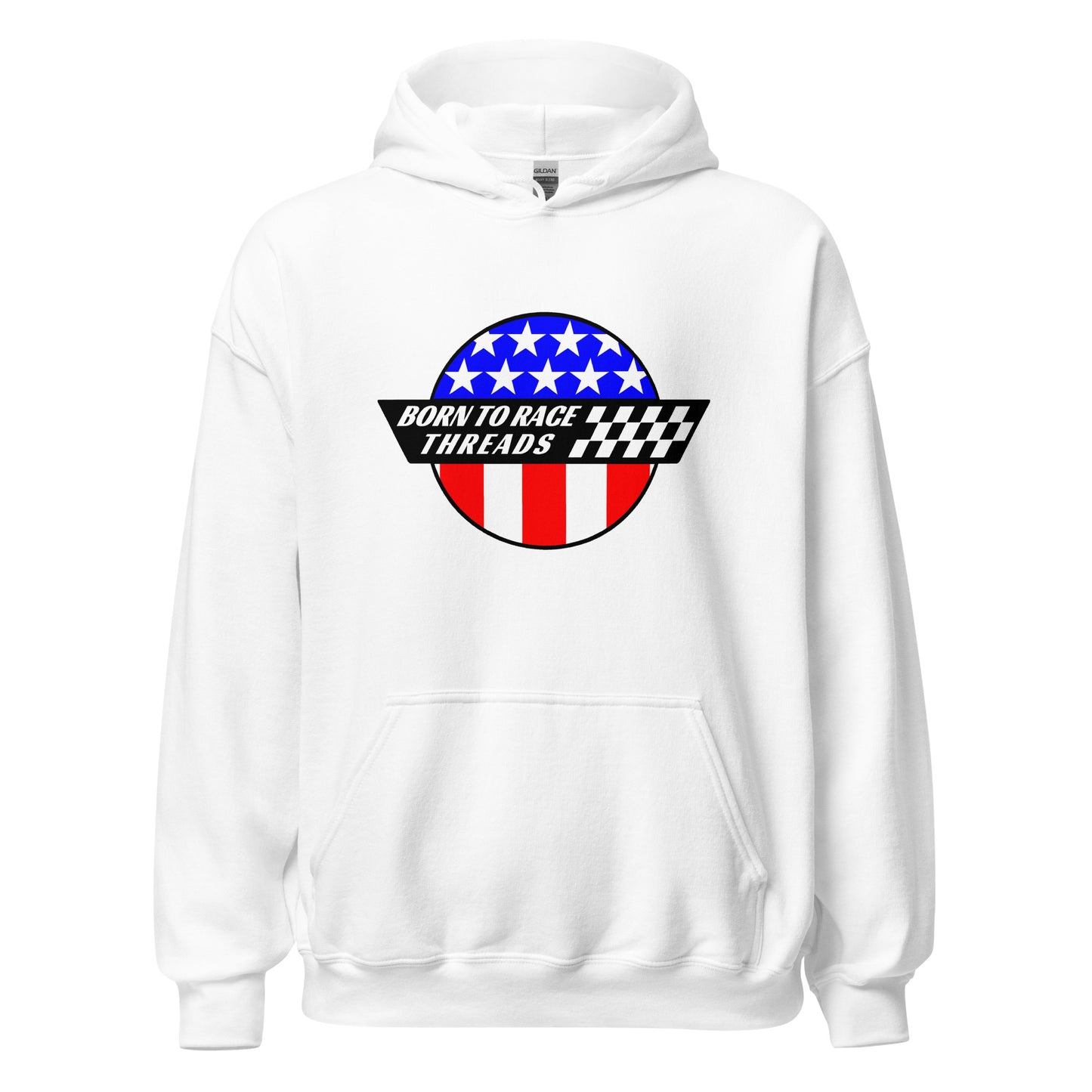 Patriotic BRT Logo Adult Hoodie Sweatshirt
