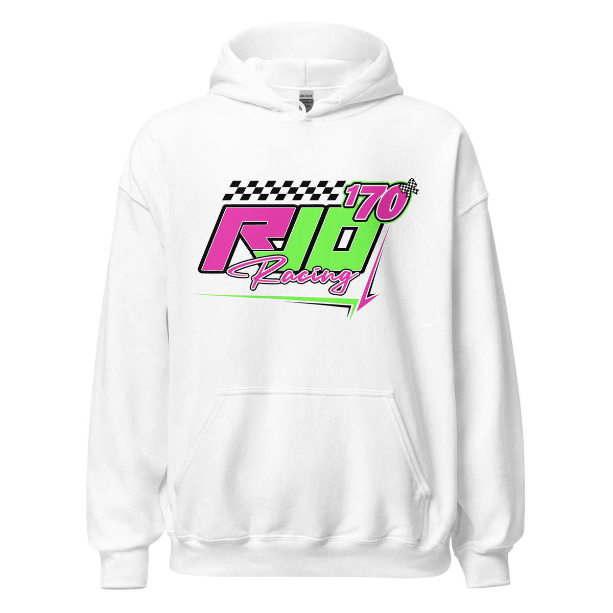 RJo Racing Cartoon Adult Hoodie Sweatshirt