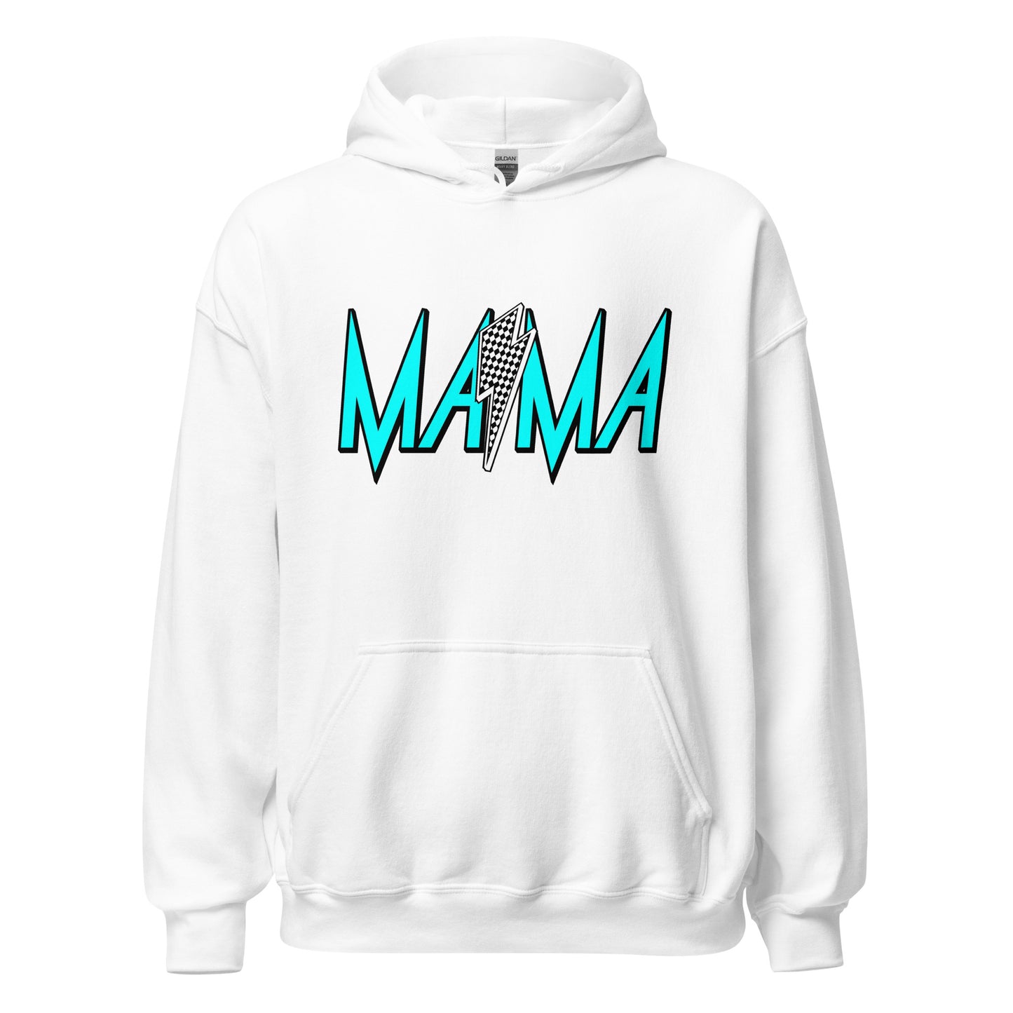 Mama Checkered Adult Hoodie Sweatshirt
