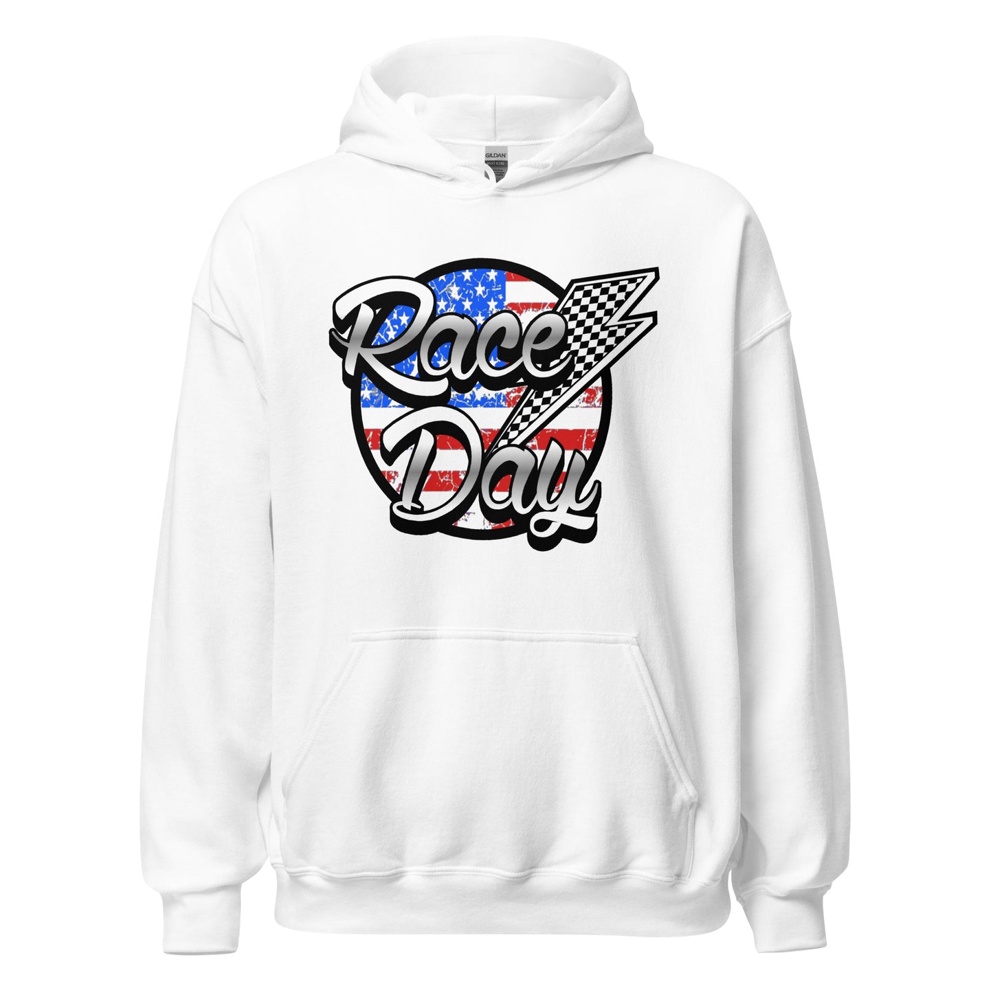 Race Day Adult Hoodie