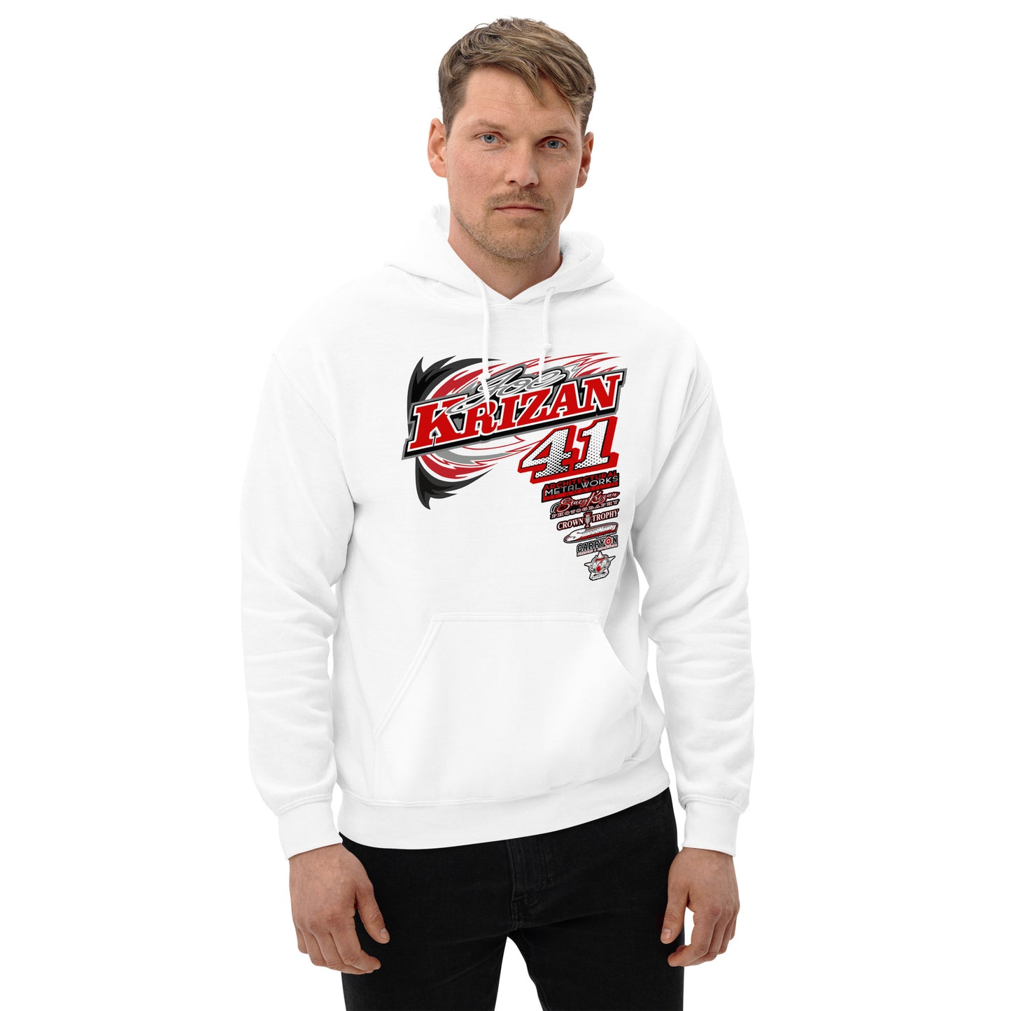 Joe Krizan Adult Hoodie Sweatshirt