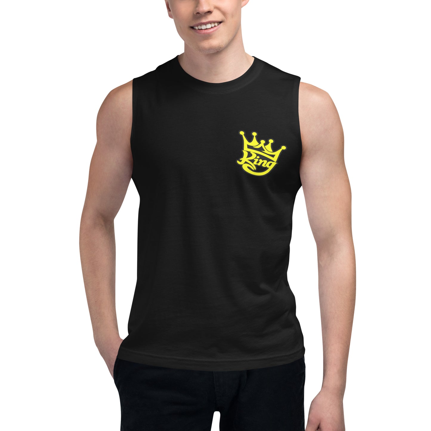 Josh King Muscle Tank Top