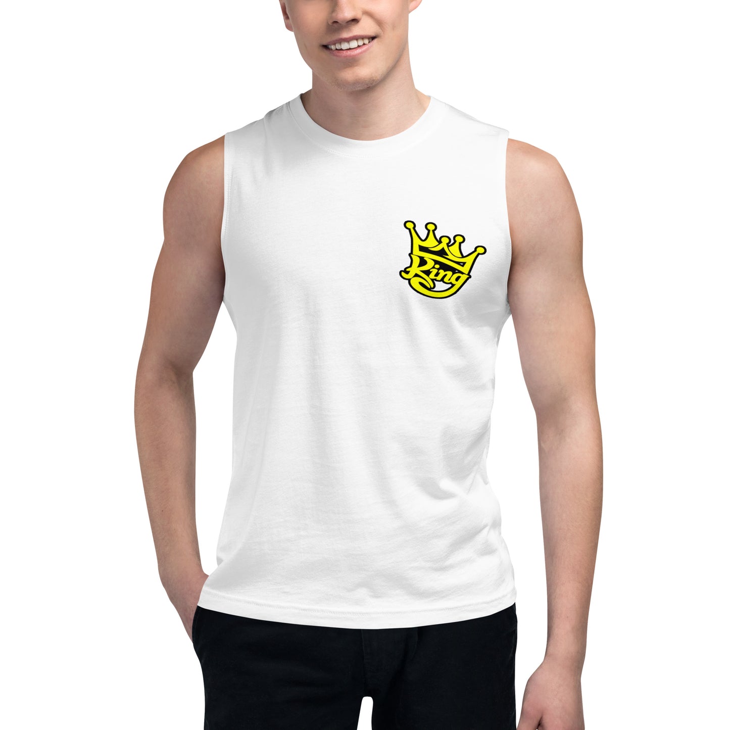 Josh King Muscle Tank Top