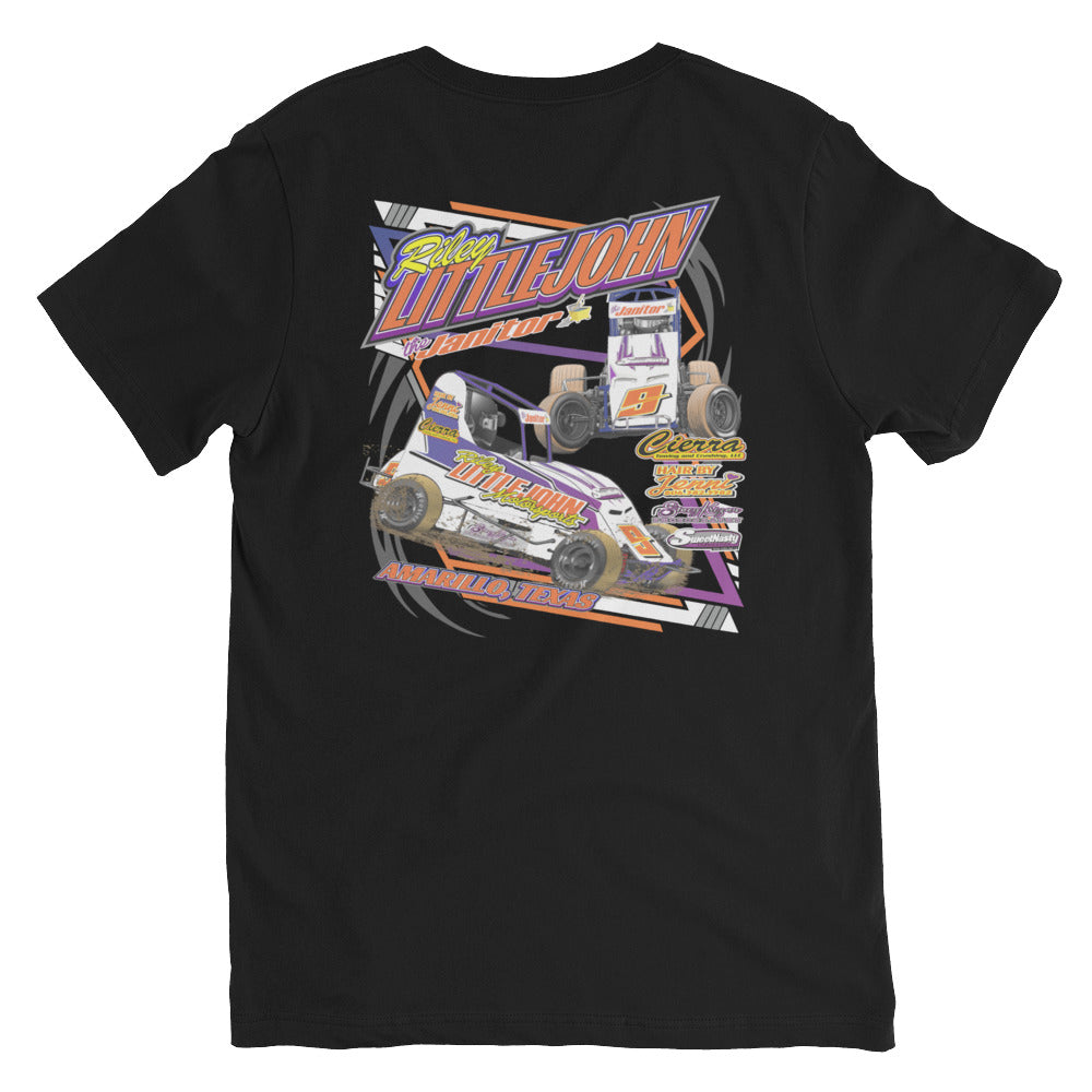 Riley Littlejohn Adult V-Neck T-Shirt