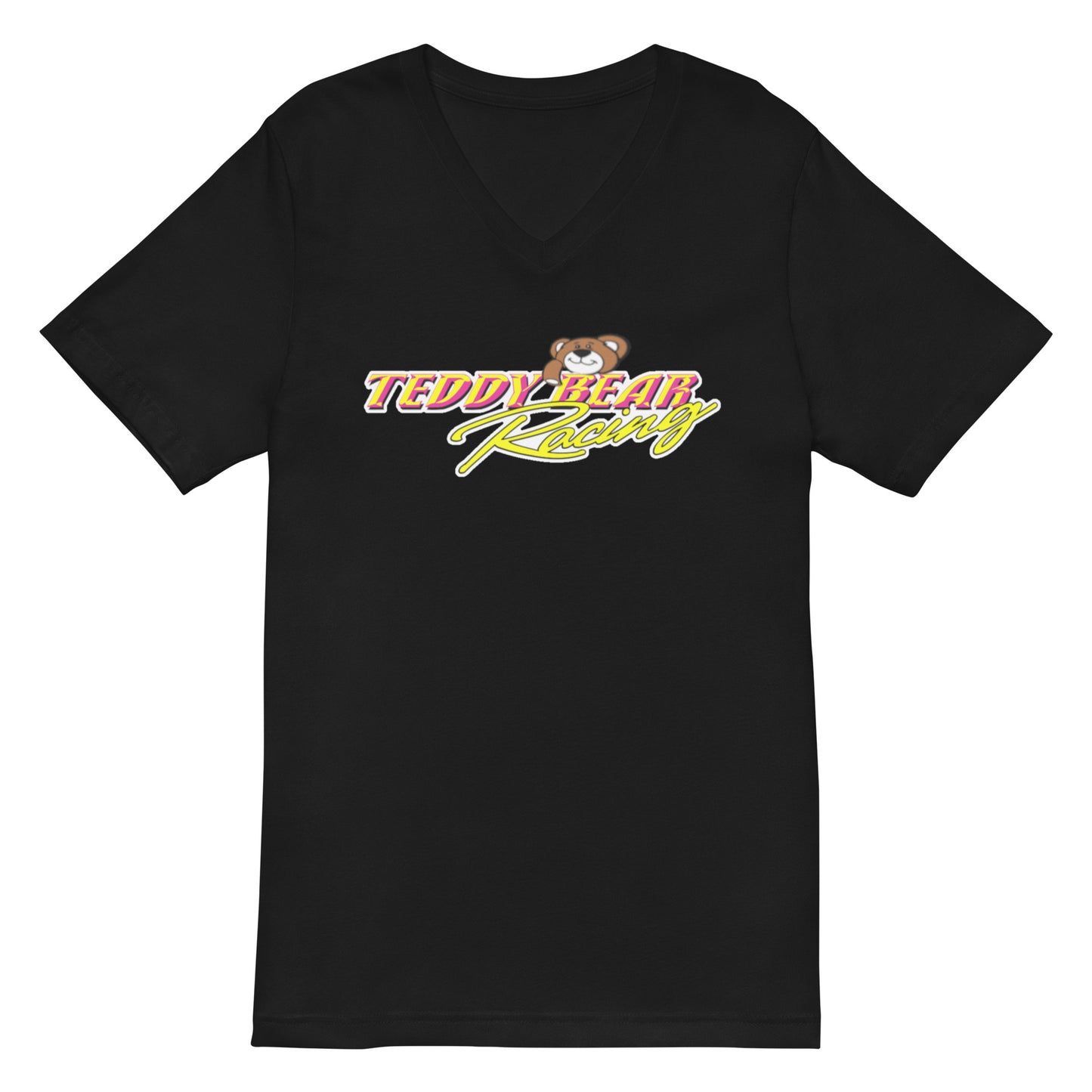 Josh King Teddy Bear V-Neck T-Shirt