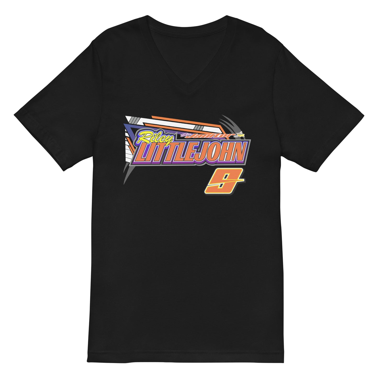 Riley Littlejohn Adult V-Neck T-Shirt