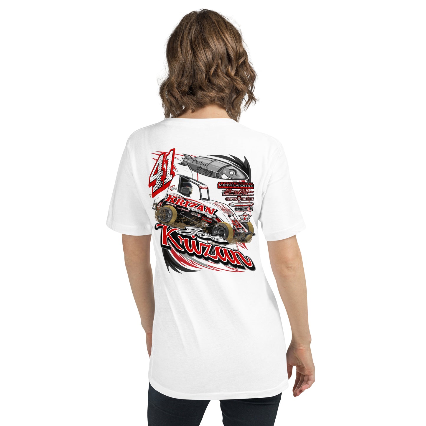 Joe Krizan Adult V-Neck T-Shirt