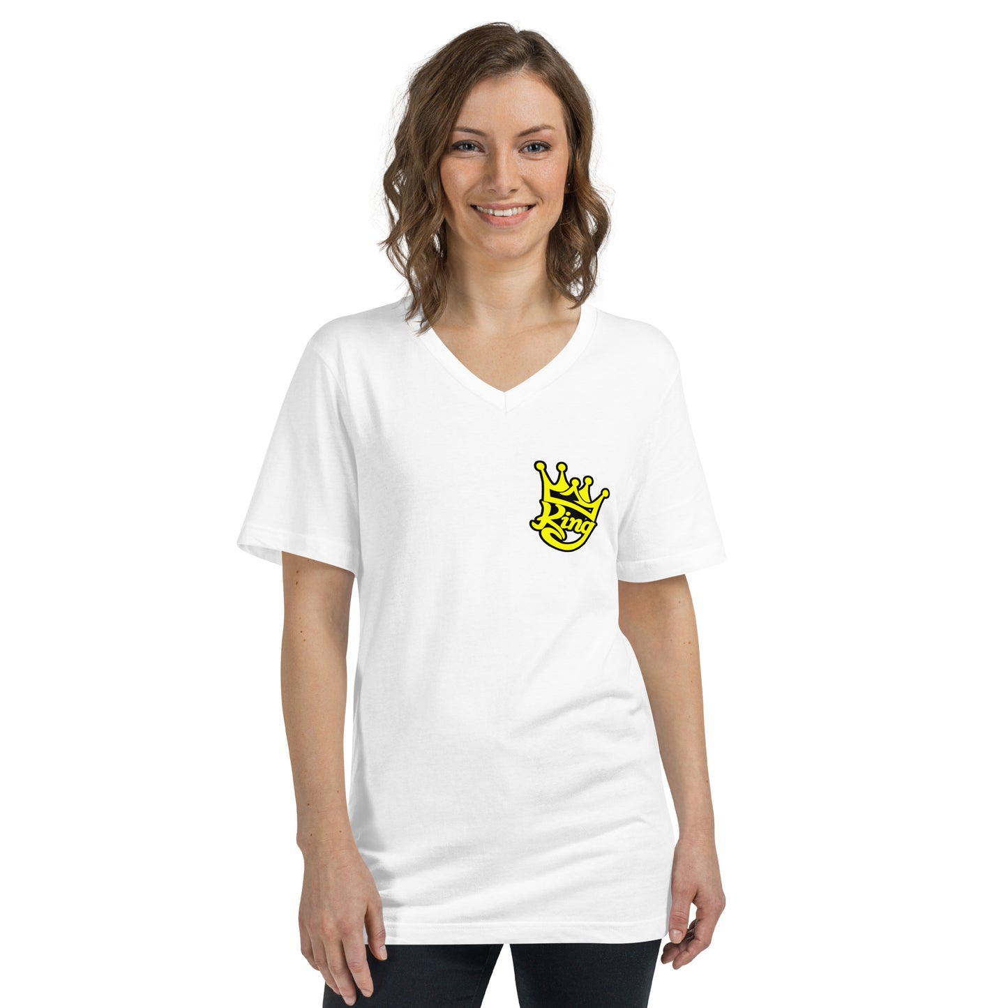Josh King Crown V-Neck T-Shirt