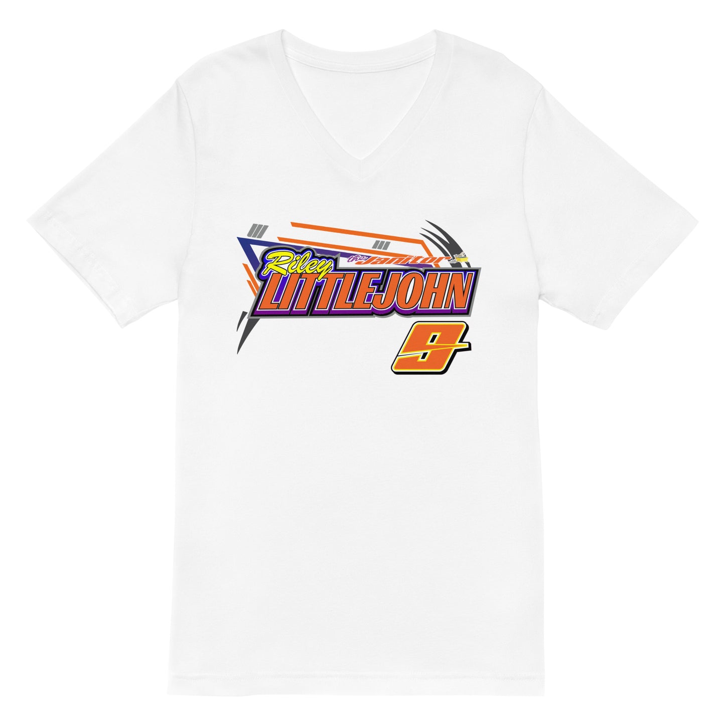 Riley Littlejohn Adult V-Neck T-Shirt