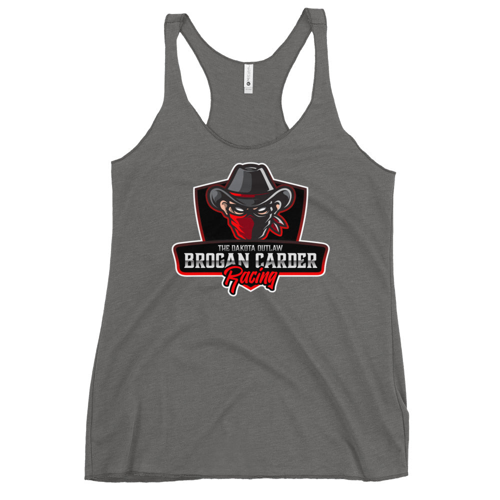 Brogan Carder Racing Women's Racerback Tank