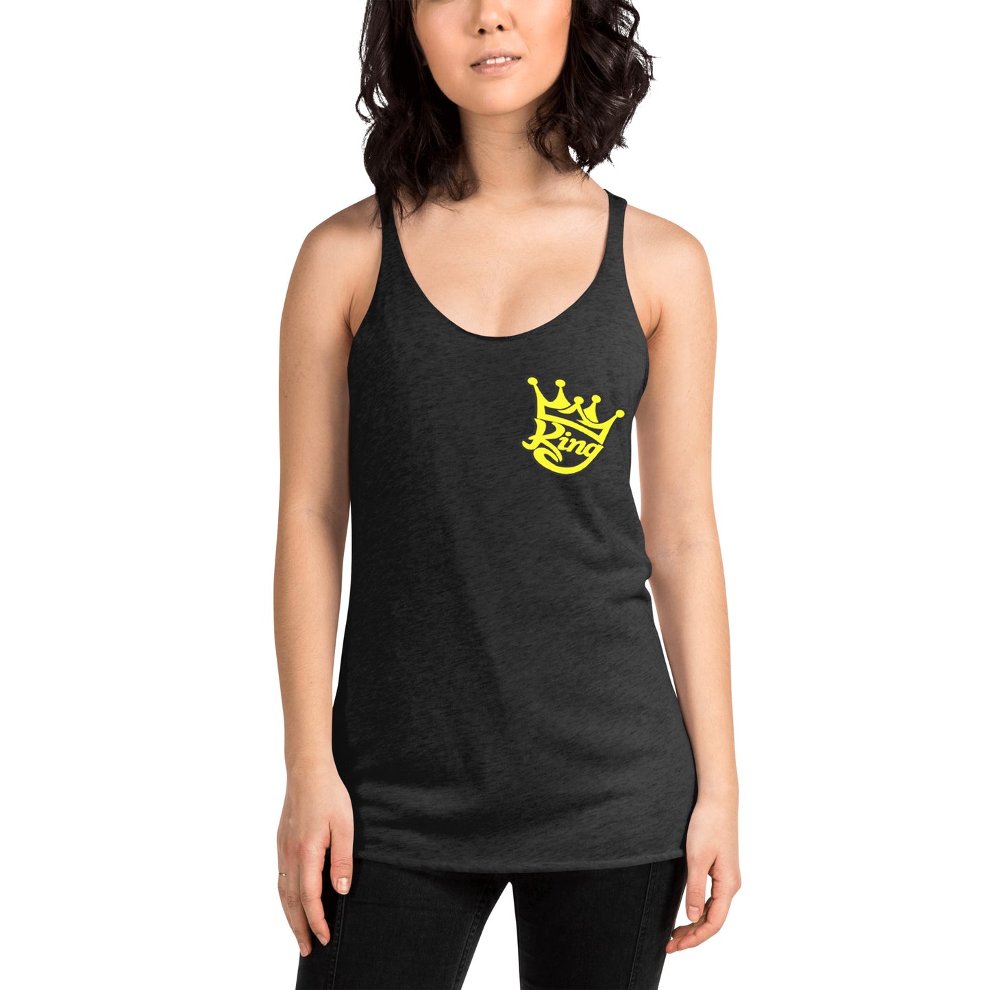 Josh King Crown Women's Racerback Tank