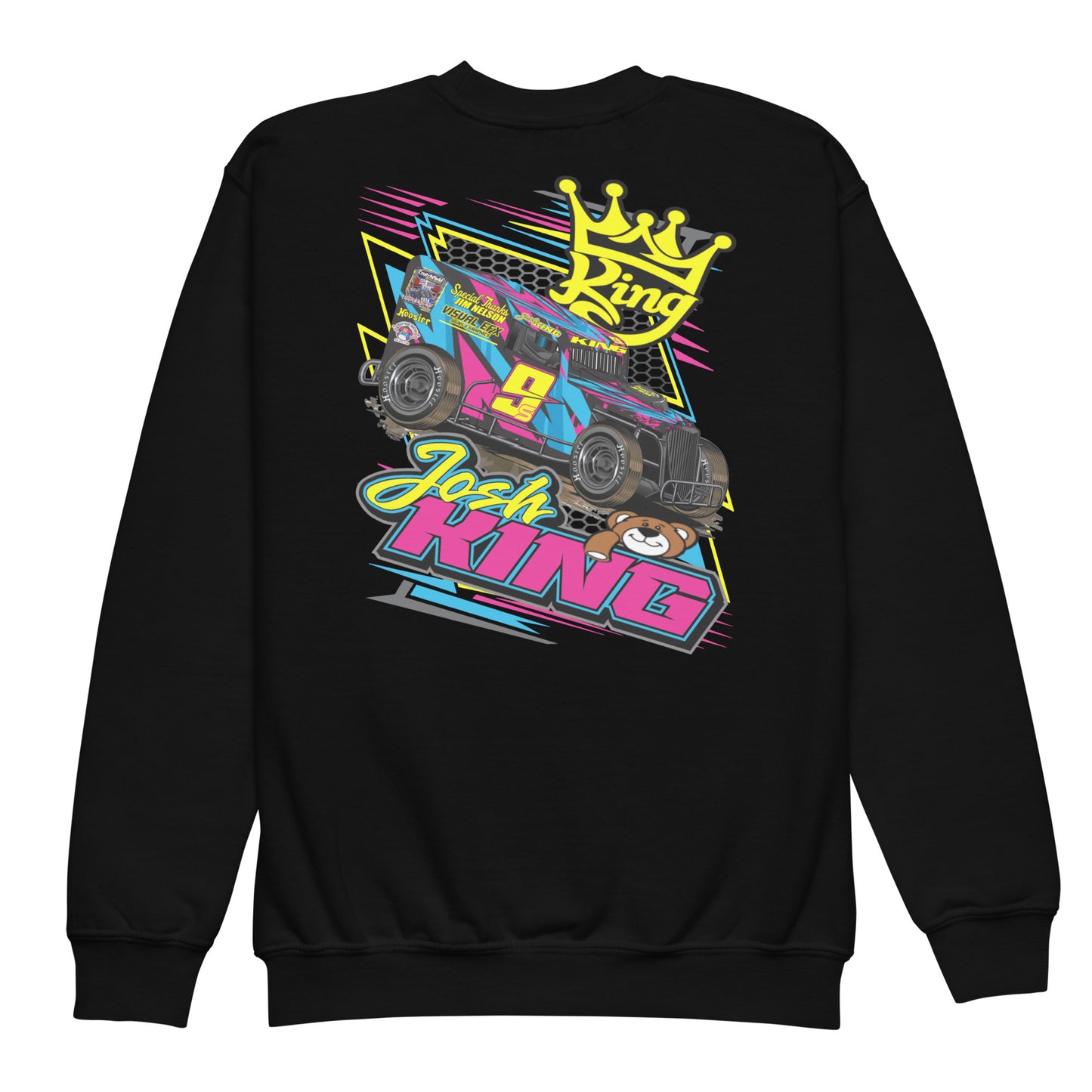 Josh King Crown Kids Crew Sweatshirt