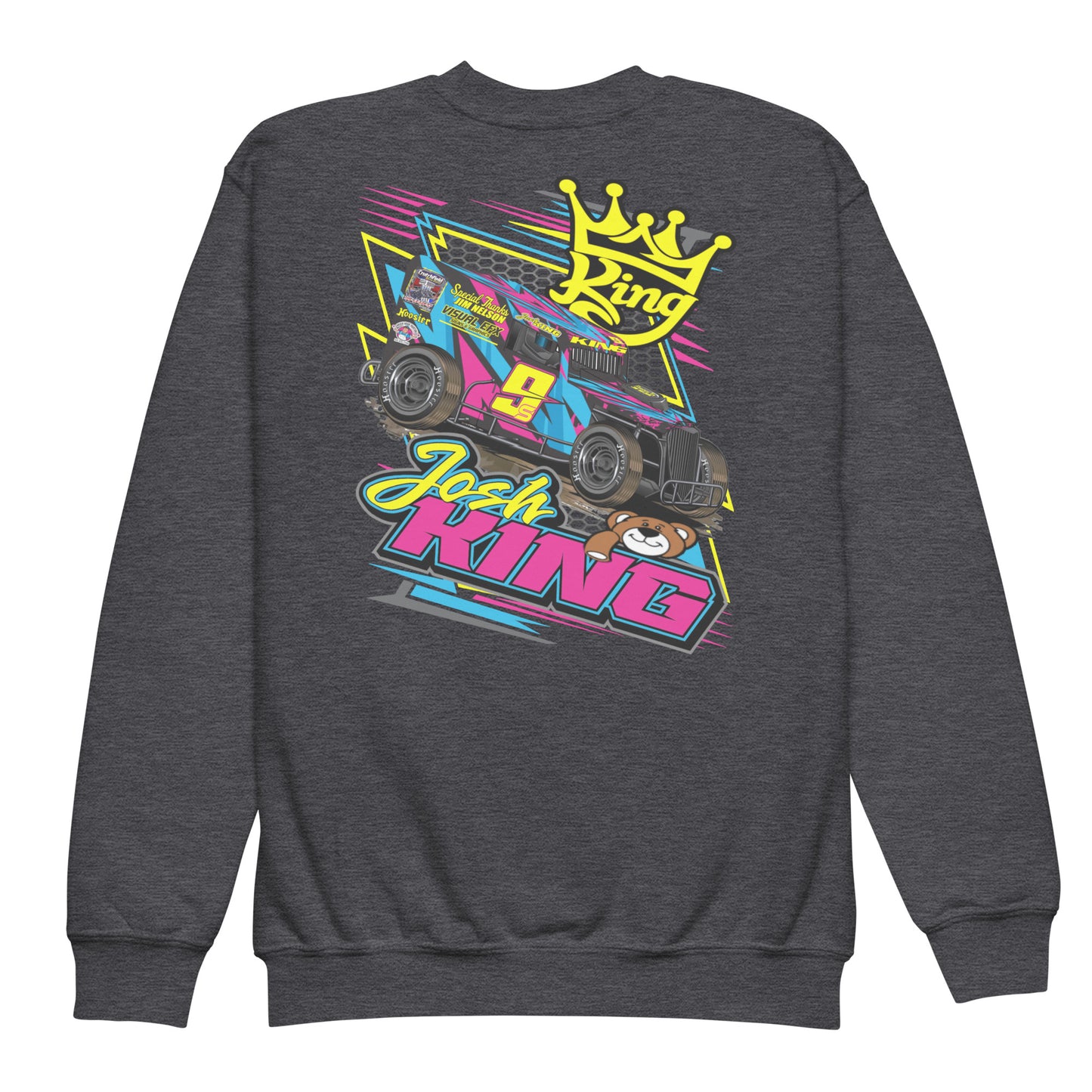 Josh King Crown Kids Crew Sweatshirt