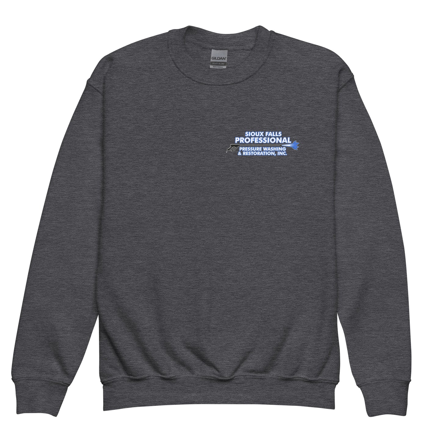 Sioux Falls Professional Pressure Washing & Restoration Inc. Kids Crew Sweatshirt