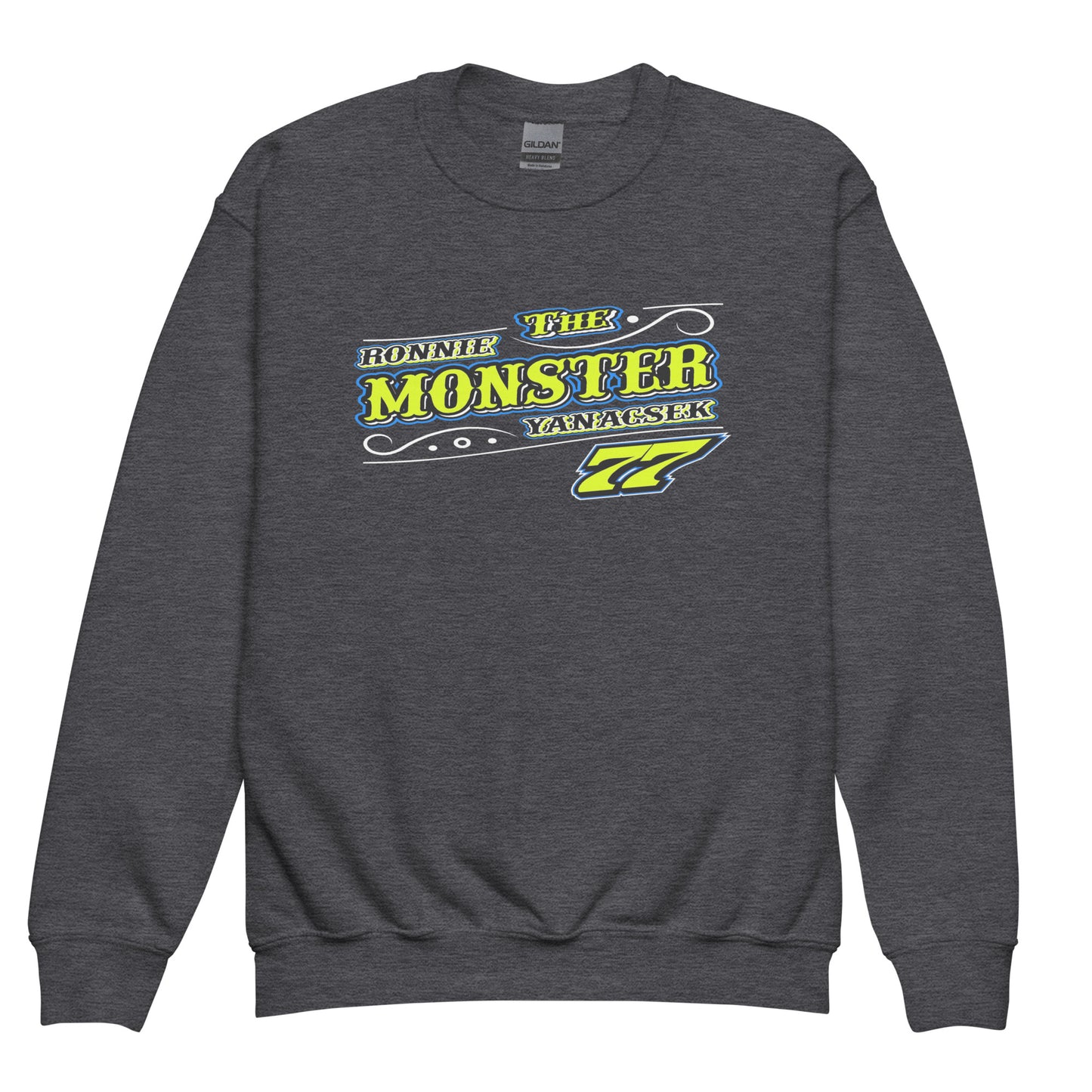 Ronnie Yanacsek Modified Kids Crewneck Sweatshirt