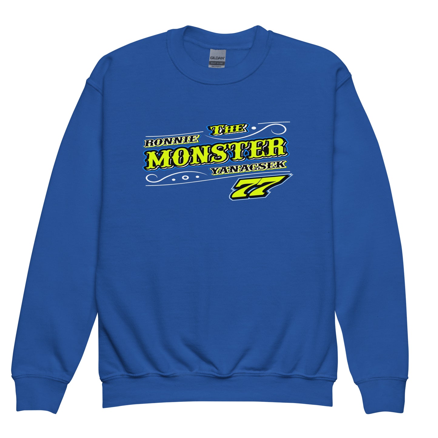 Ronnie Yanacsek Modified Kids Crewneck Sweatshirt