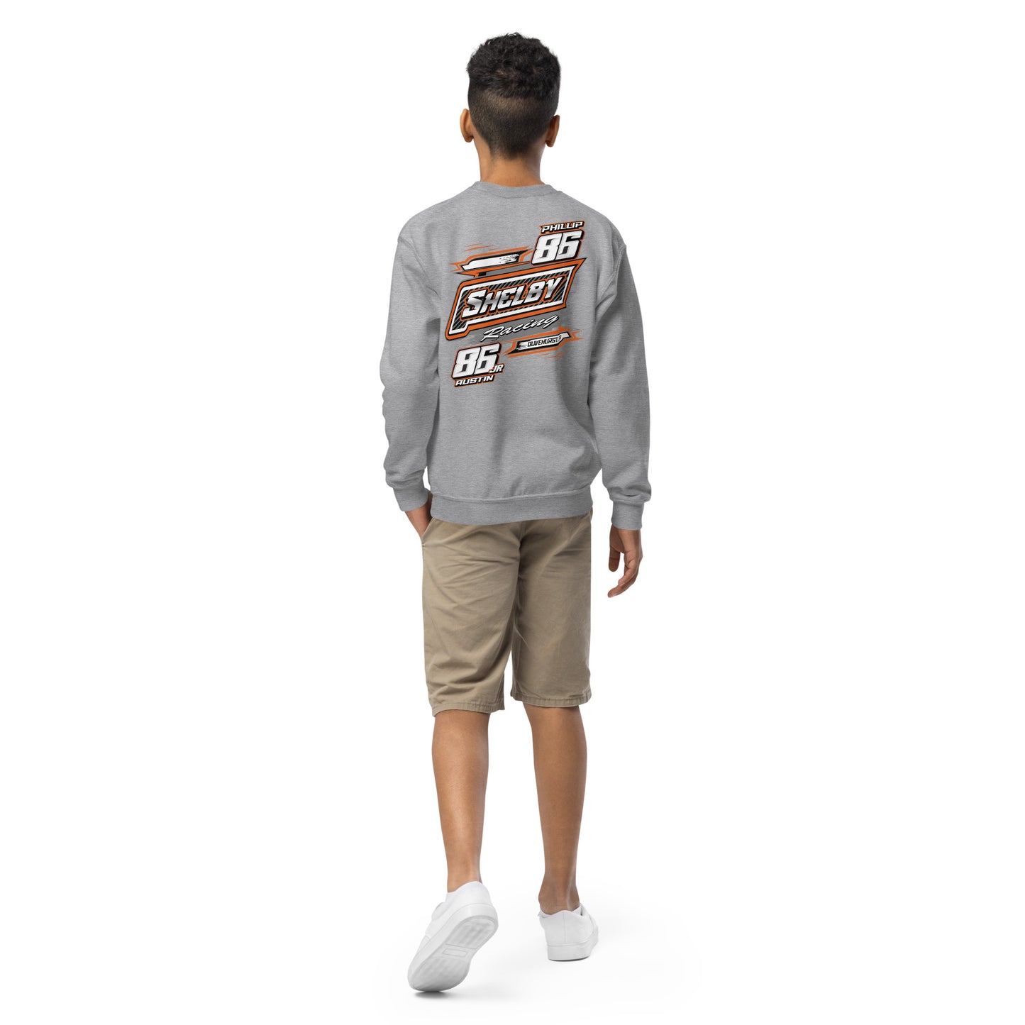 Shelby Racing Kids Crew Sweatshirt