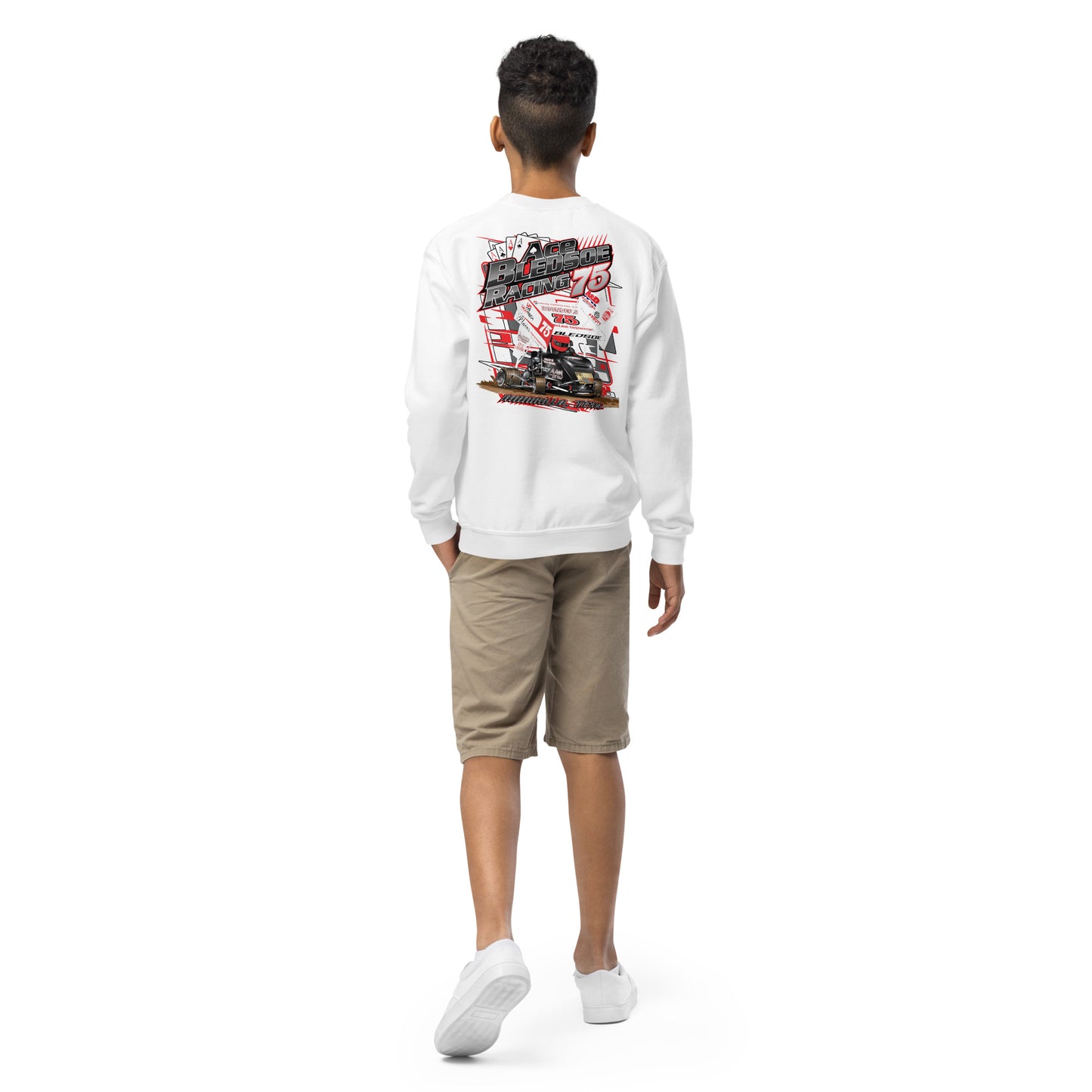 Ace Bledsoe Kids Crewneck Sweatshirt