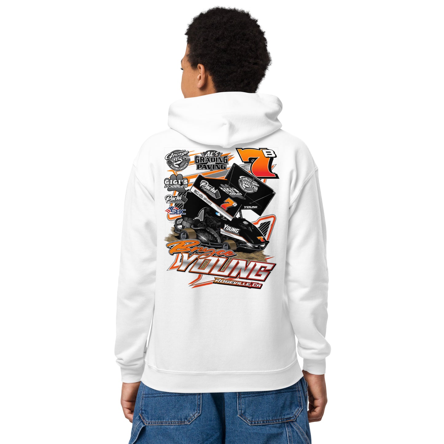 Bryce Young Kids Hoodie Sweatshirt