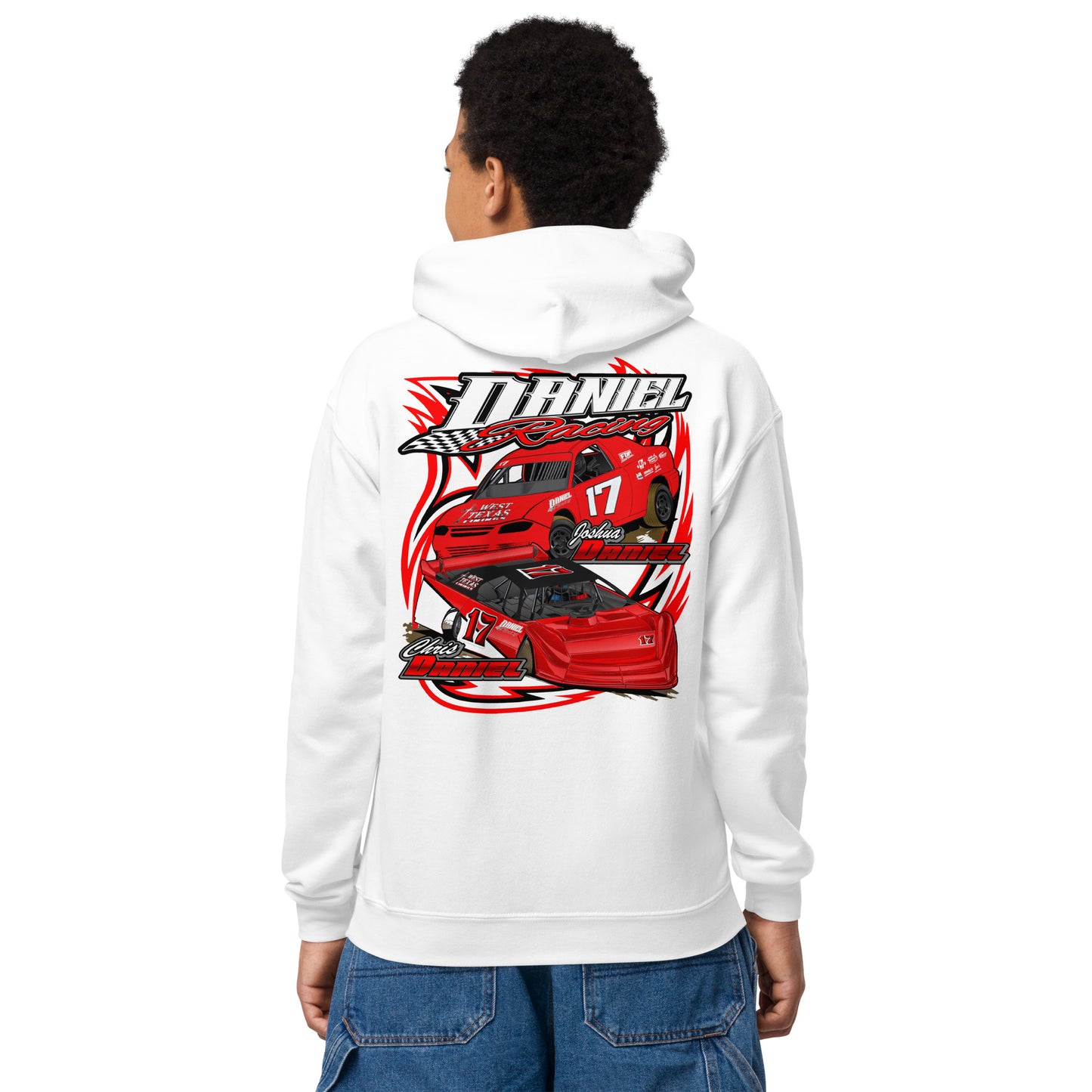 Daniel Racing Kids Hoodie Sweatshirt