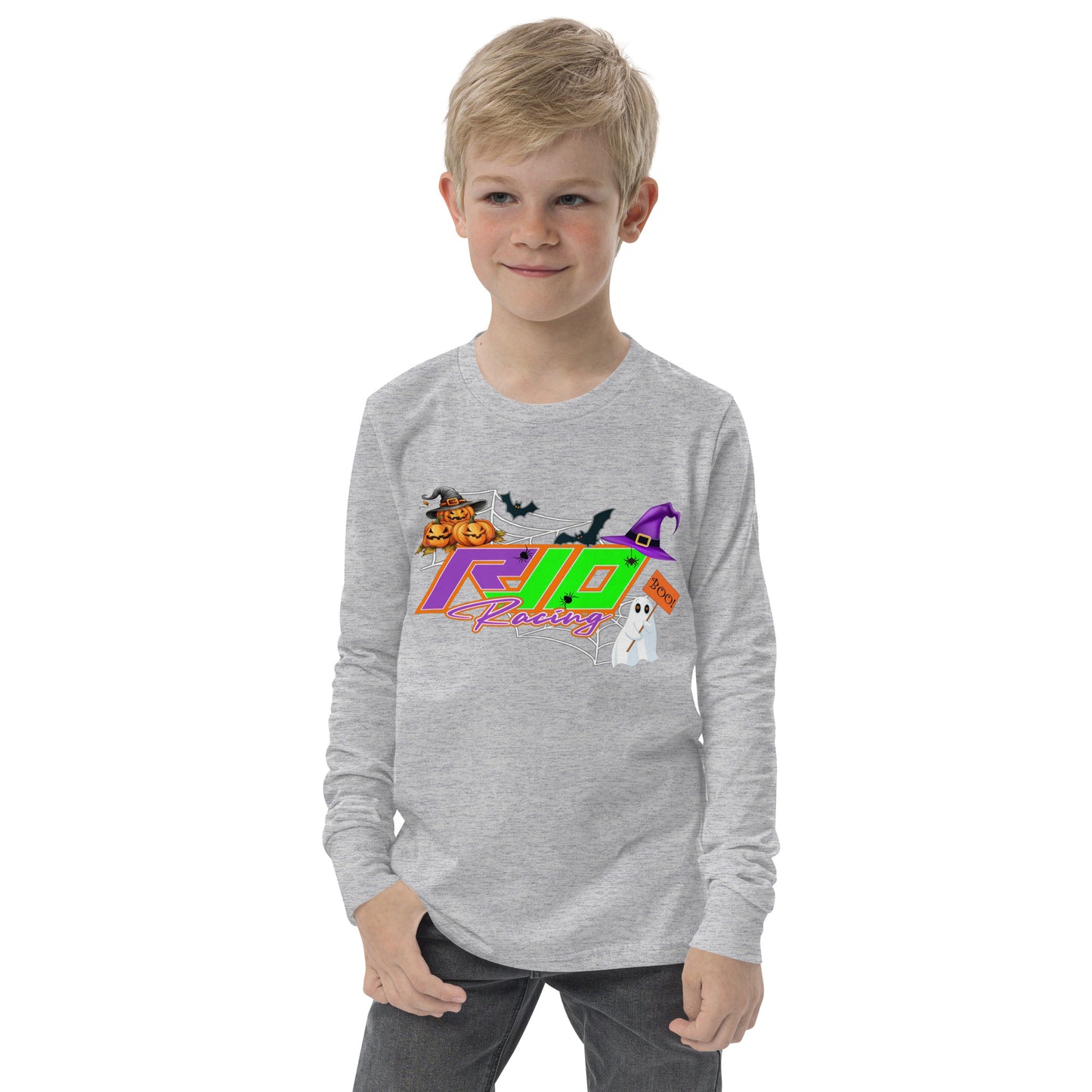 RJo Racing Halloween Kids Long Sleeve
