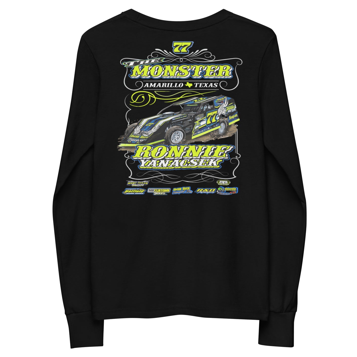 Ronnie Yanacsek Modified Kids Long Sleeve Shirt