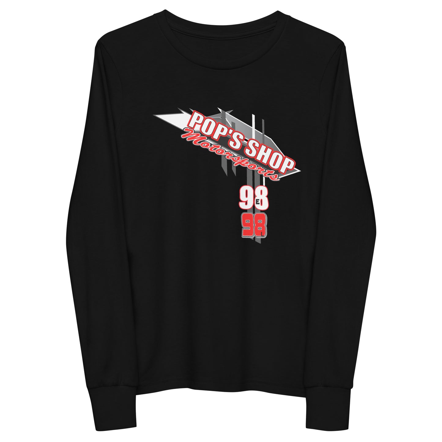 Pop's Shop Motorsports Kids Long Sleeve