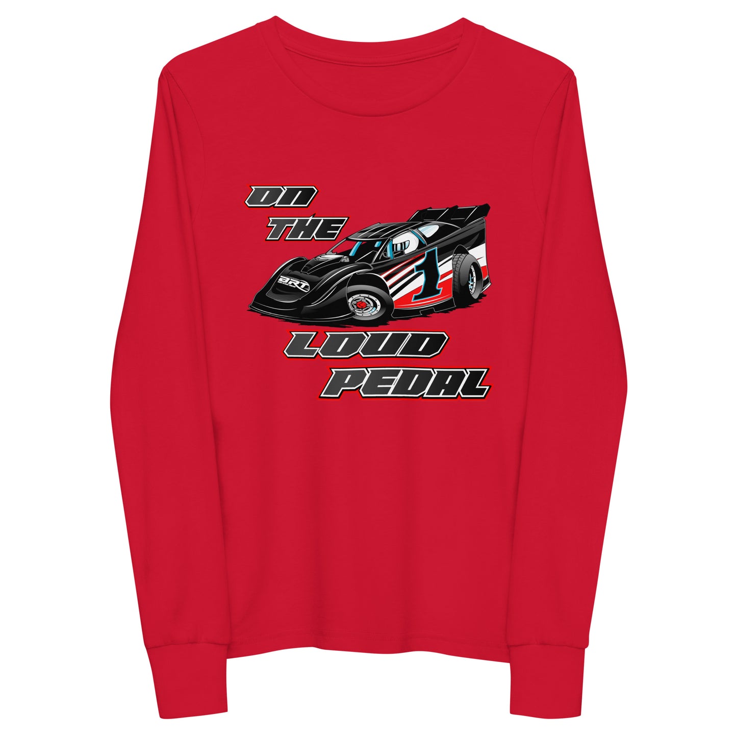 On The Loud Pedal Kids Long Sleeve