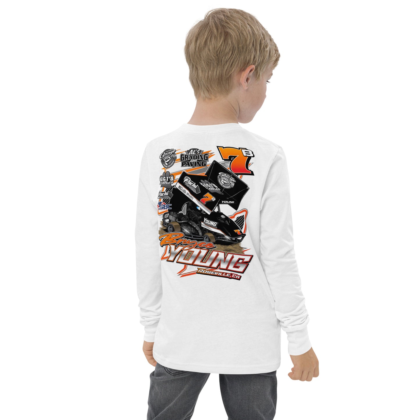 Bryce Young Kids Long Sleeve