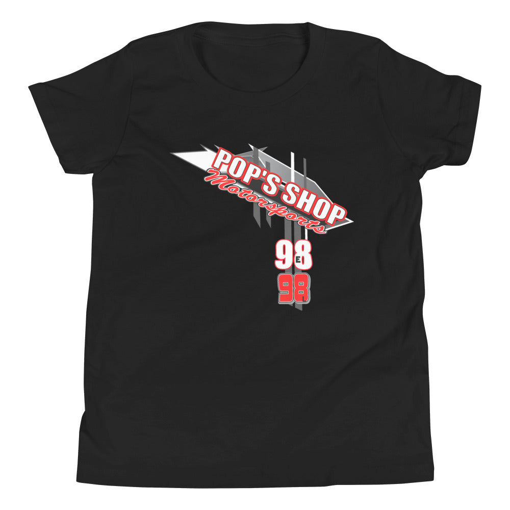 Pop's Shop Motorsports Kids T-Shirts