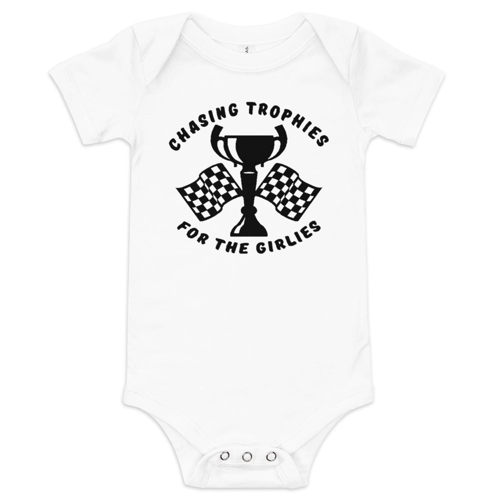 Chasing Trophies for the Girlies Onesie
