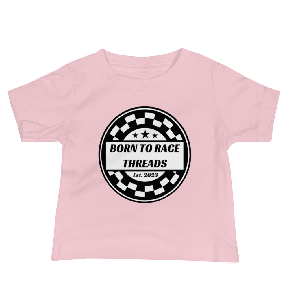 Born to Race Checkered Infant T-Shirt