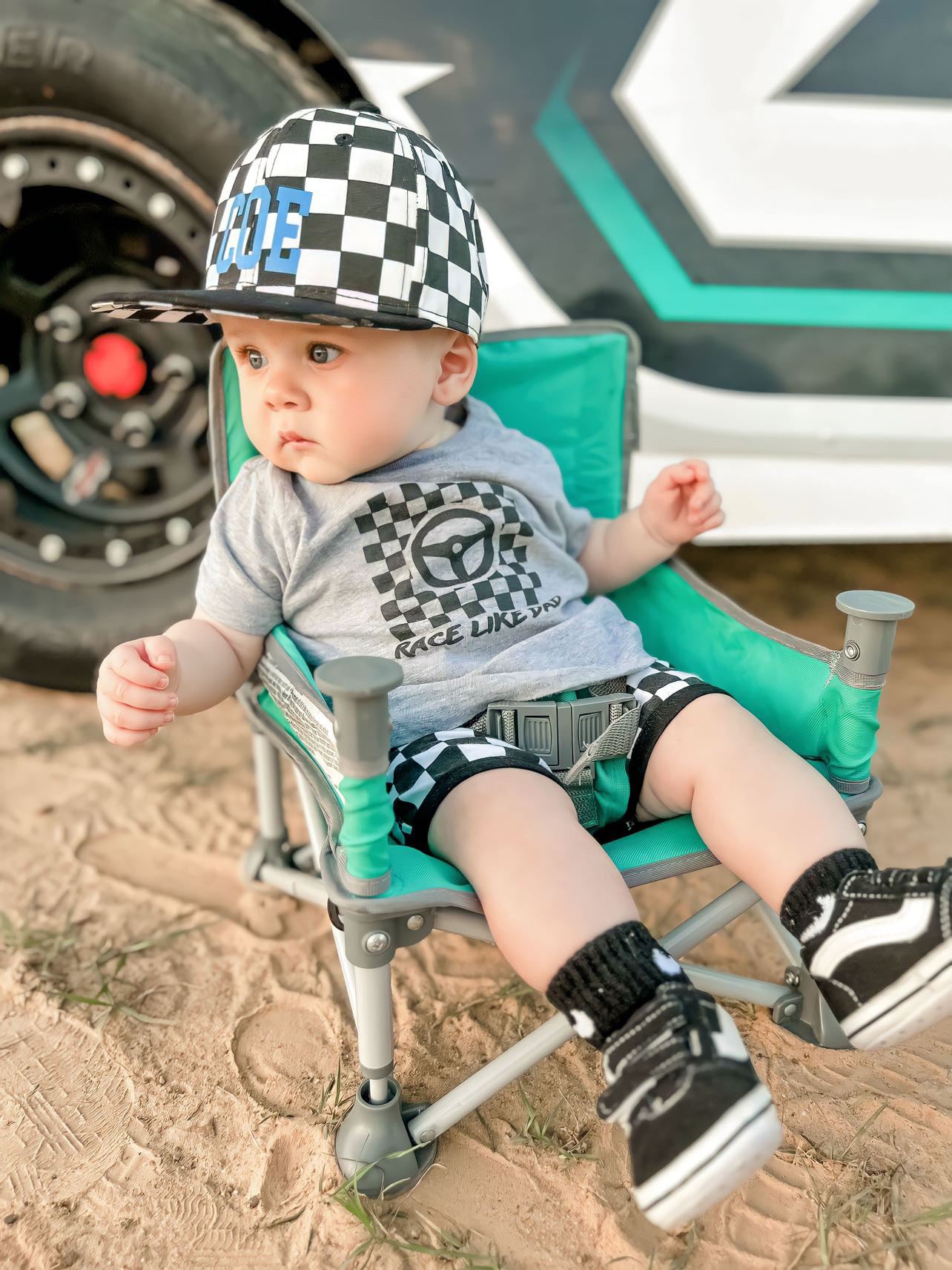 Race Like Dad Infant T-Shirt