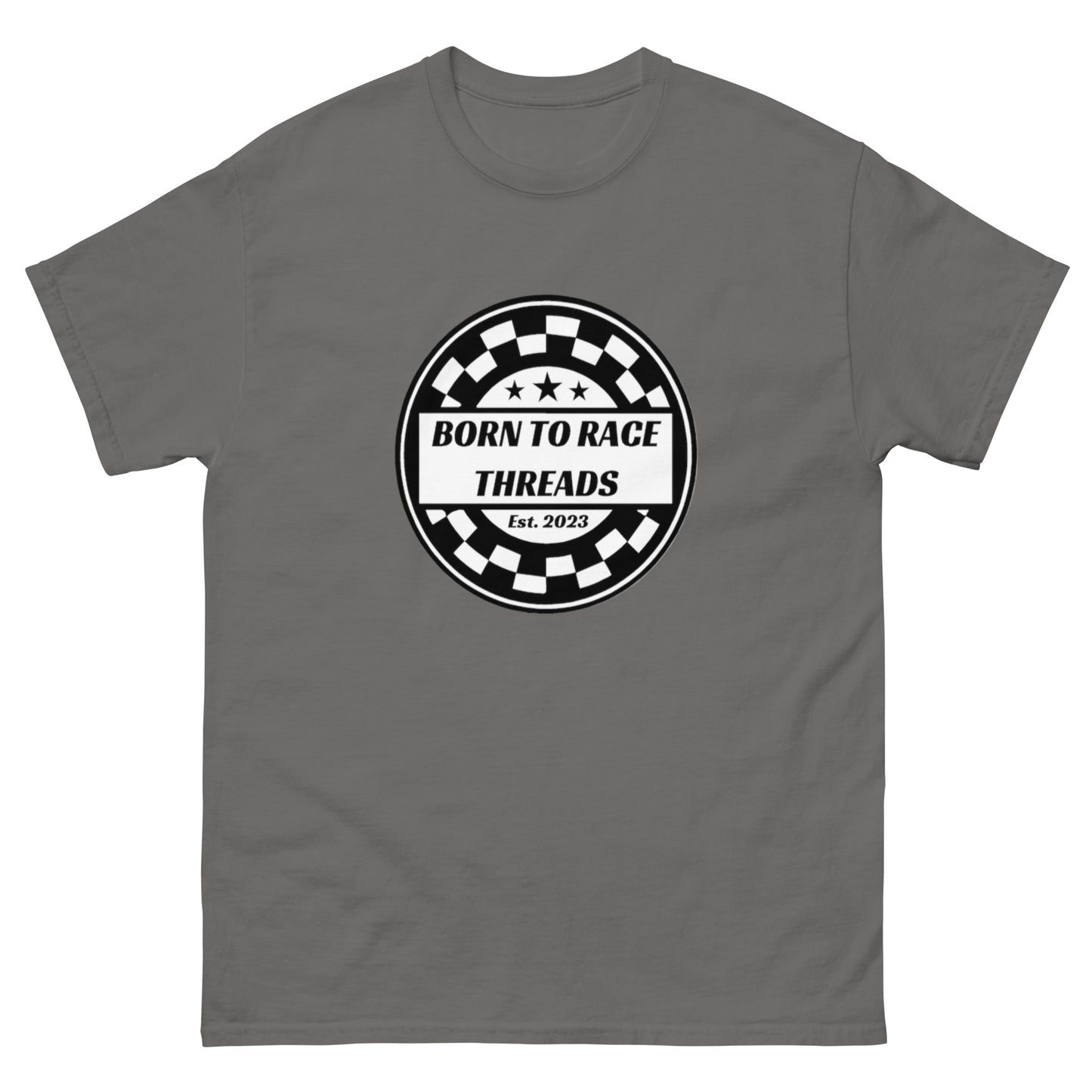 Born to Race Checkered T-Shirt