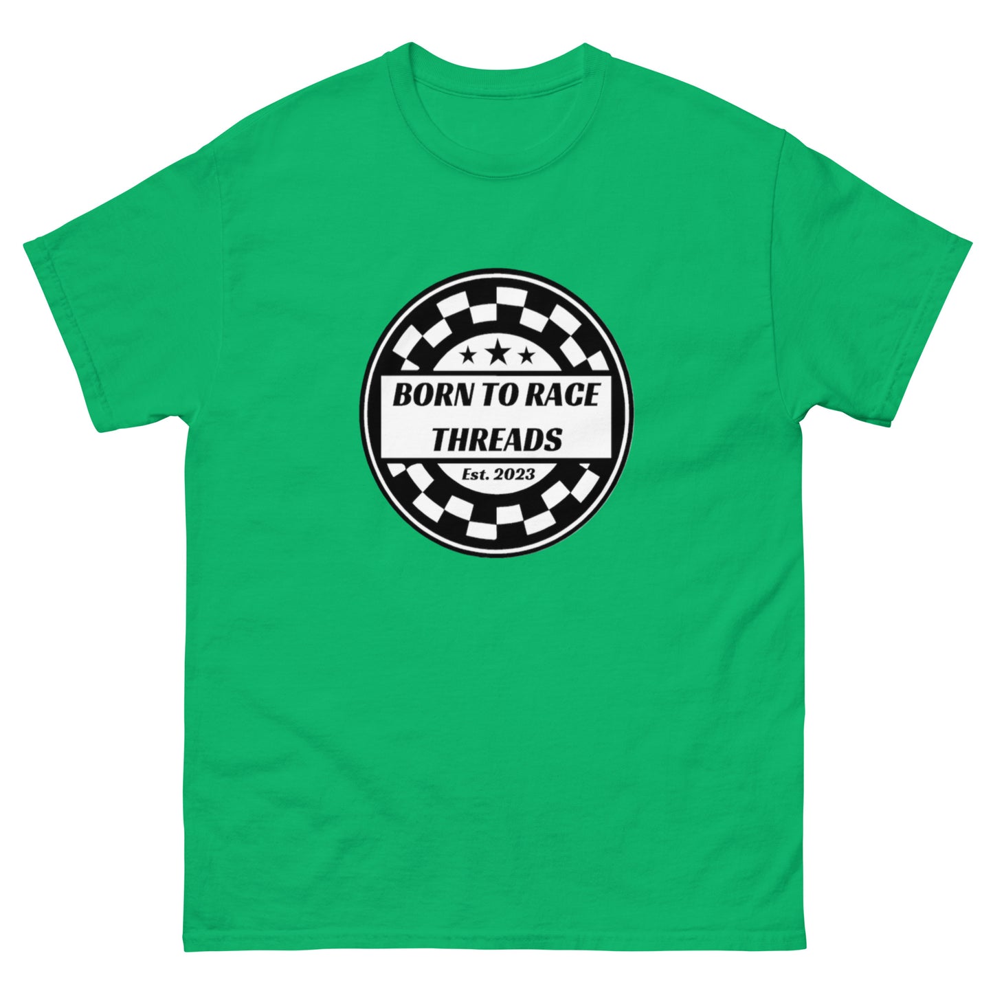 Born to Race Checkered T-Shirt